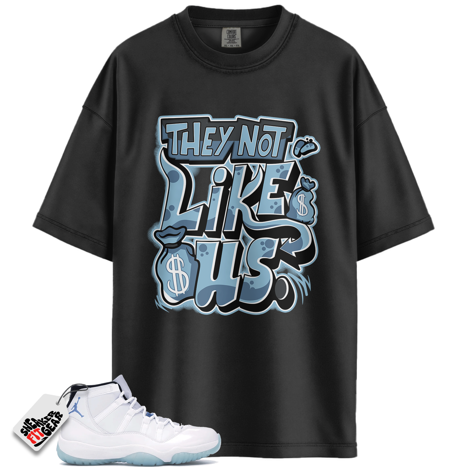Jordan 11 Retro Legend Blue (2024) Match Shirts, Dislike Us Shirt To Match Jordan 11 Retro Legend Blue (2024)