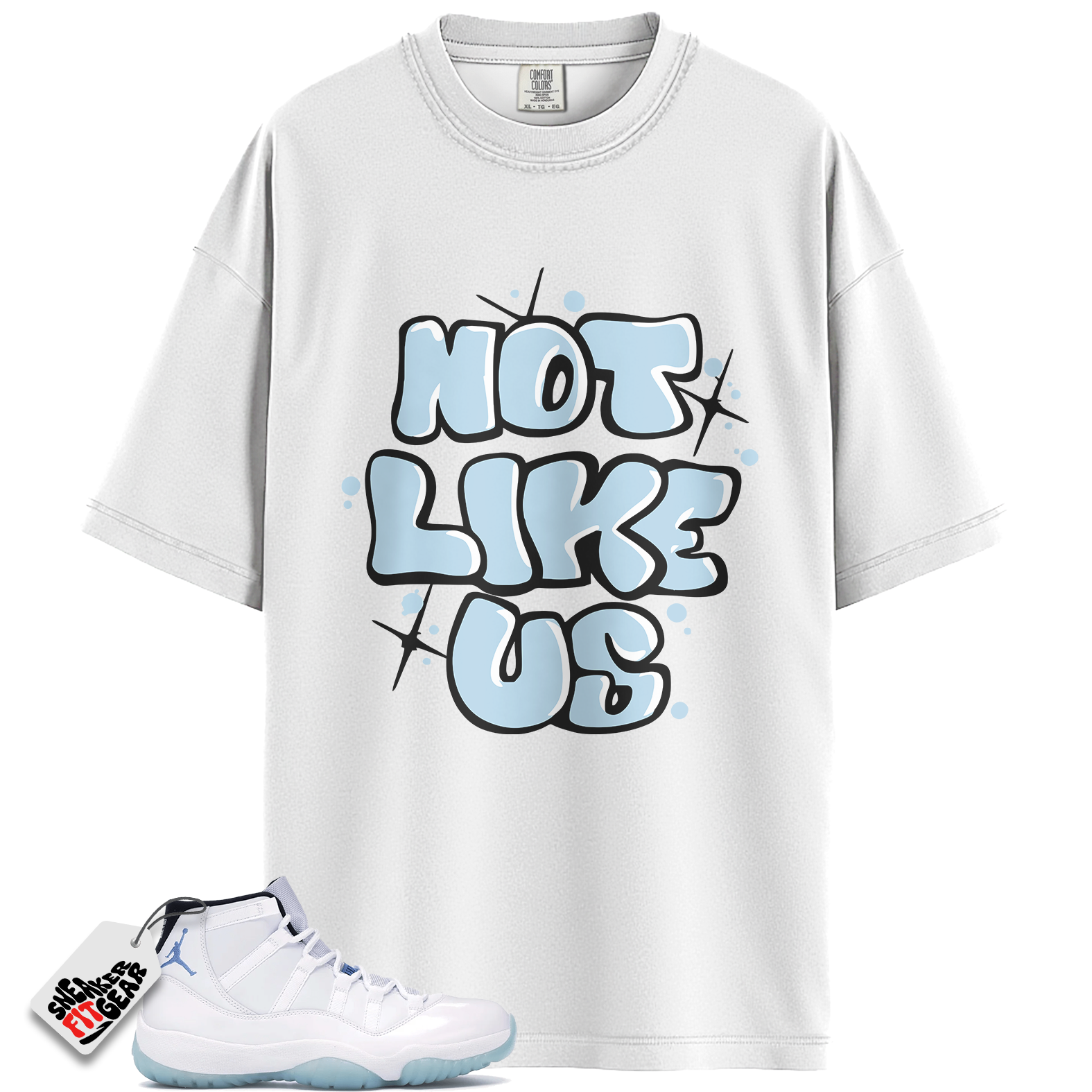 Jordan 11 Retro Legend Blue (2024) Match Shirts, Not Like Us Shirt To Match Jordan 11 Retro Legend Blue (2024)