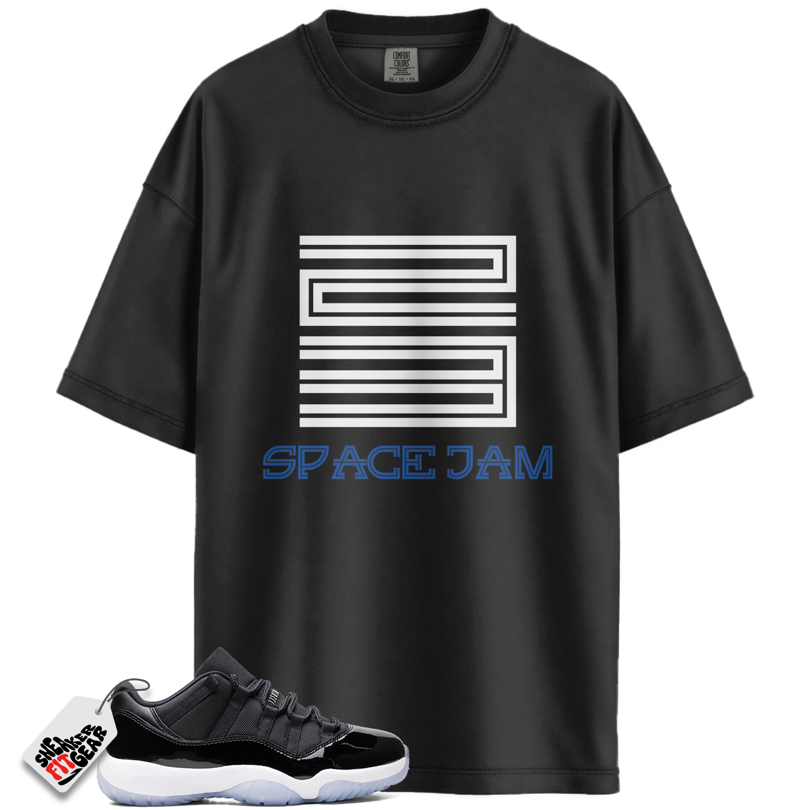 Jordan 11 Retro Low Space Jam Match Shirts, 23 Space Jam Shirts To Match Jordan 11 Retro Low Space Jam