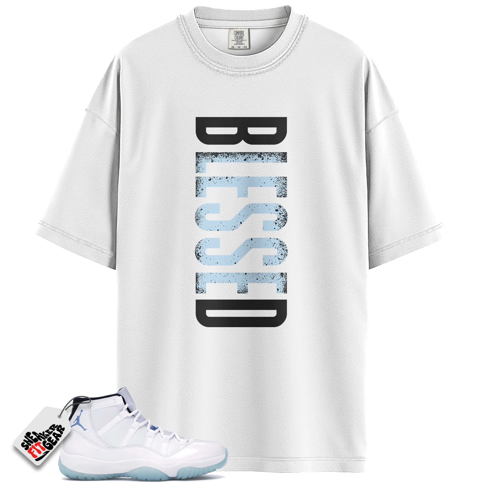 Jordan 11 Retro Legend Blue (2024) Match Shirts, VERTBLS To Match Jordan 11 Retro Legend Blue (2024)