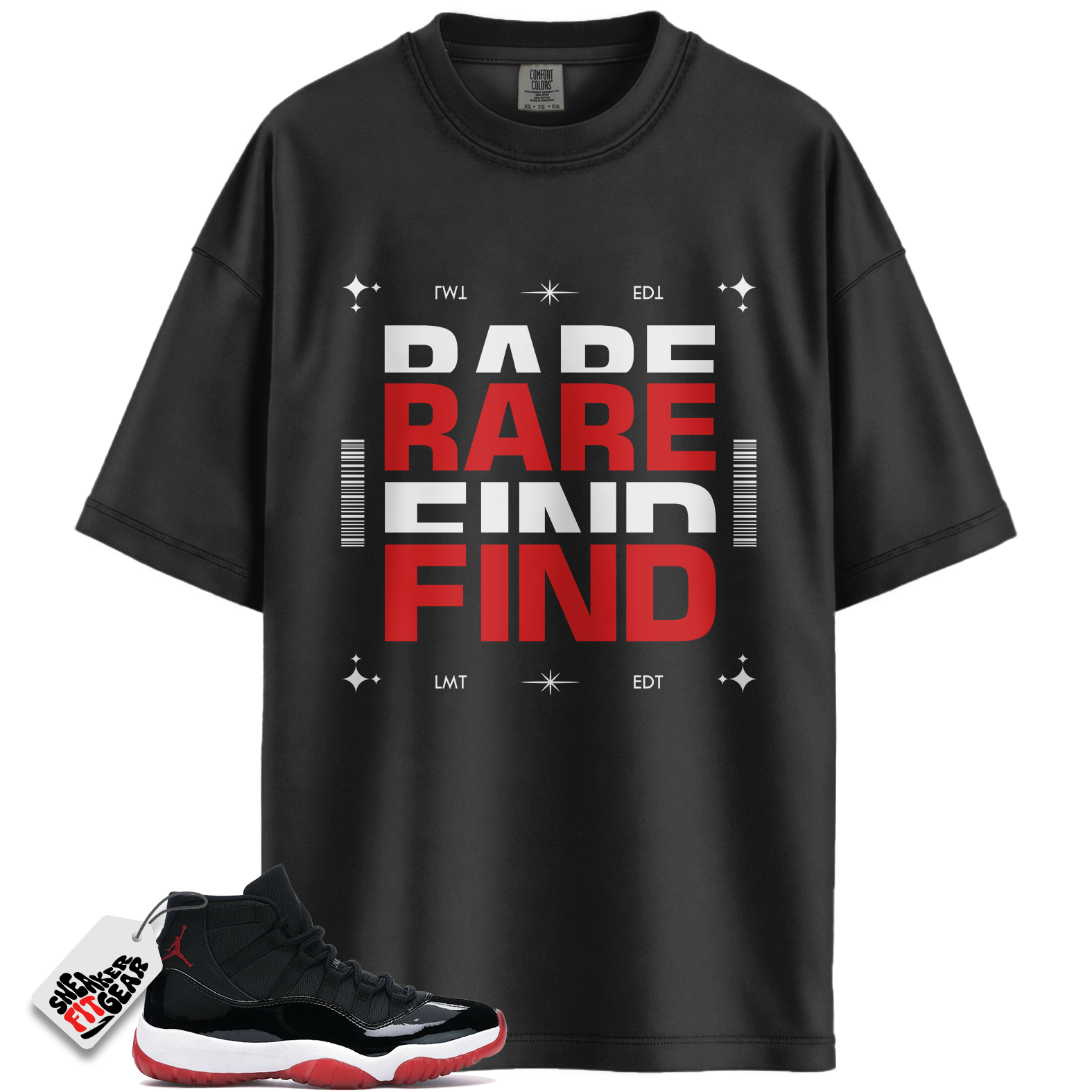 Jordan 11 Retro Bred Match Shirts, Rare Find Shirt To Match Jordan 11 Retro Bred Main image