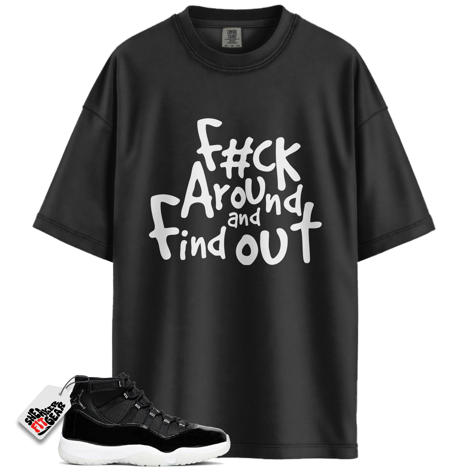 Jordan 11 Retro Jubilee 25th Anniversary Match Shirts, FCK2 To Match Jordan 11 Retro Jubilee 25th Anniversary Main image