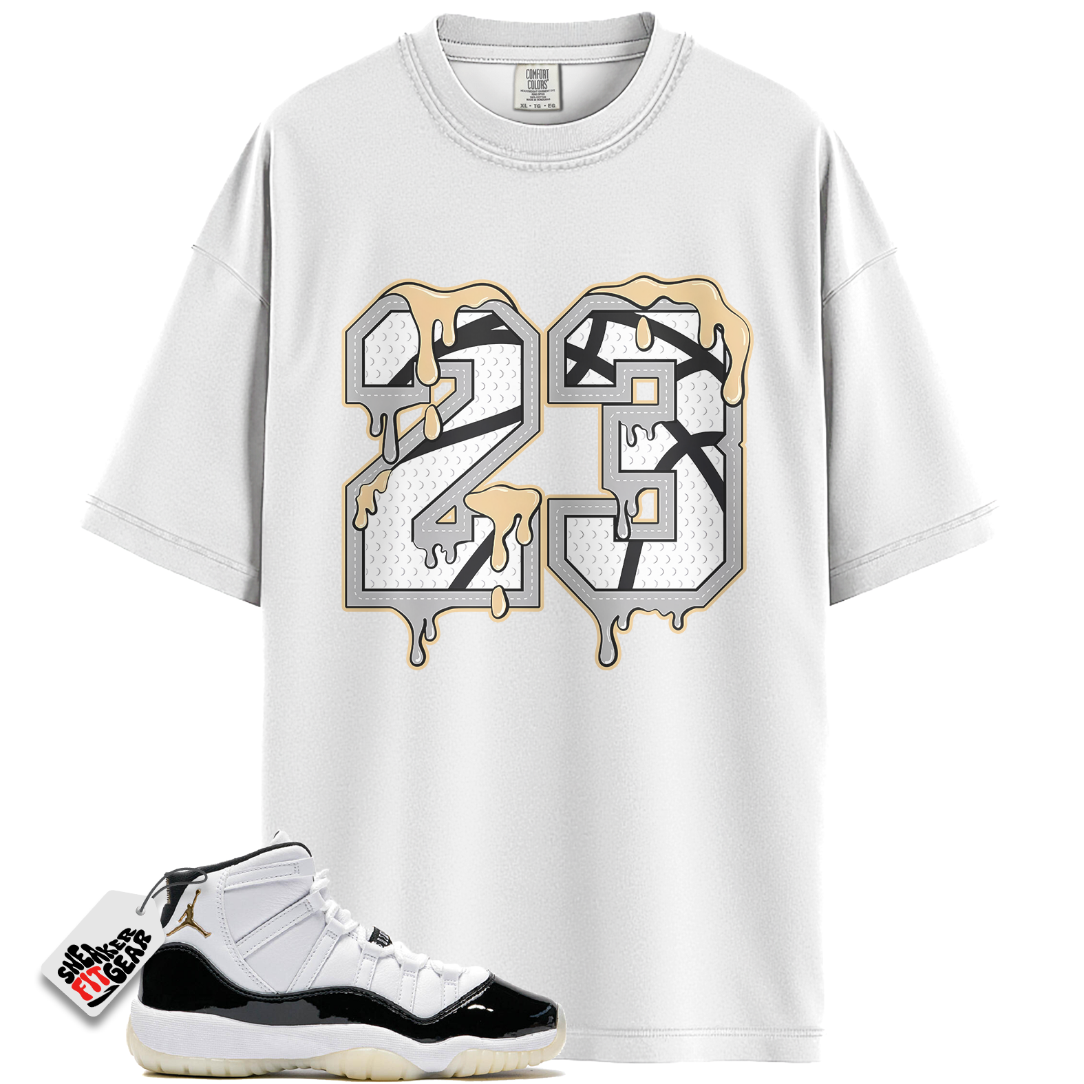 Jordan 11 Retro Gratitude Match Shirts, 23 Drip No Custom Tee To Match Jordan 11 Retro Gratitude