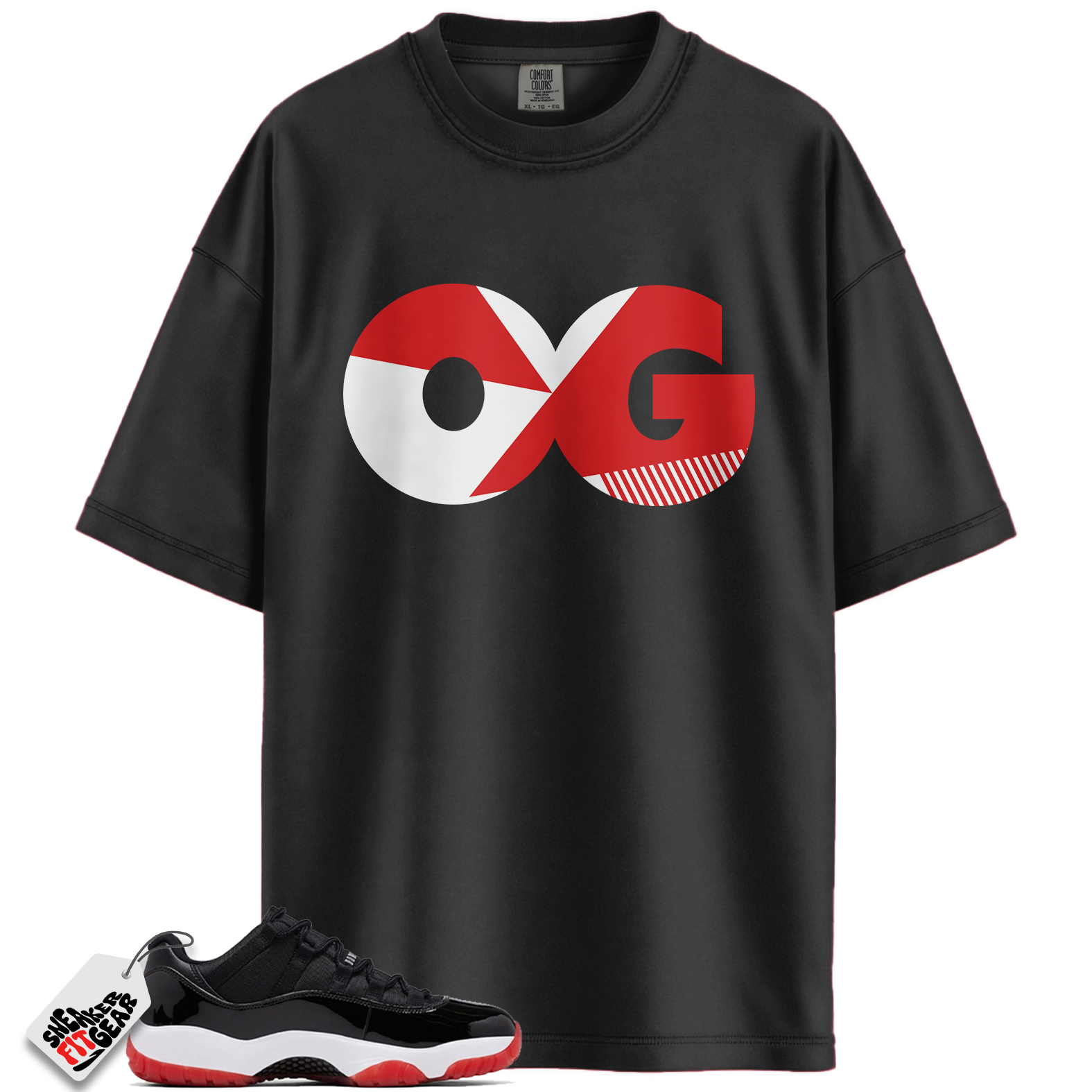 Jordan 11 Retro Low Bred (2025) Match Shirts, Sneaker OG Shirt To Match Jordan 11 Retro Low Bred (2025) Main image
