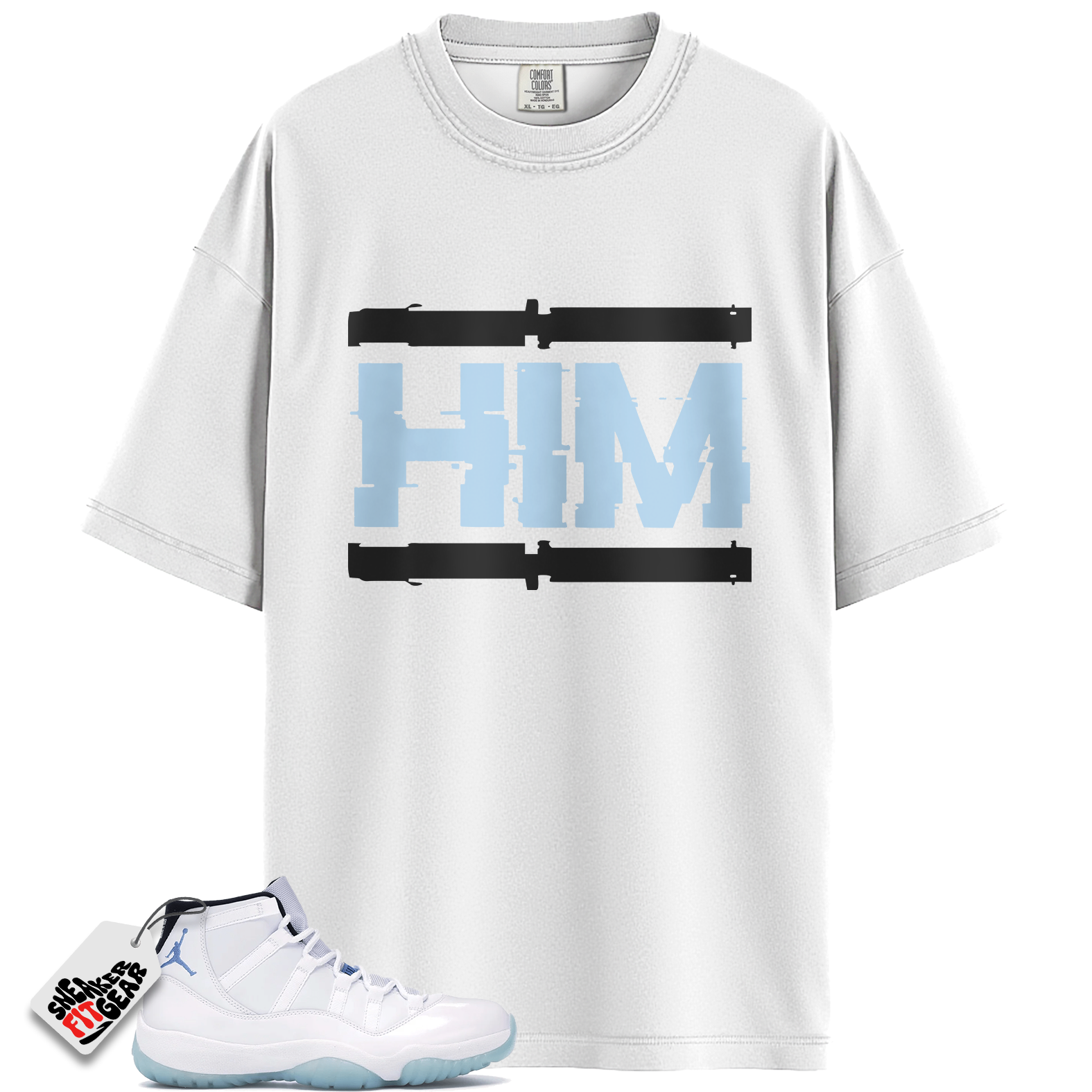 Jordan 11 Retro Legend Blue (2024) Match Shirts, HIM Shirt To Match Jordan 11 Retro Legend Blue (2024) Main image