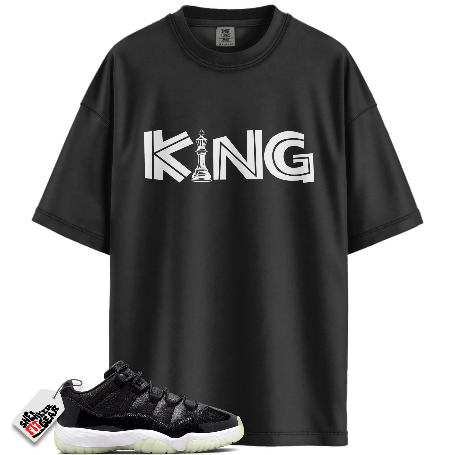 Jordan 11 Retro Low 72-10 Match Shirts, KING Shirt To Match Jordan 11 Retro Low 72-10