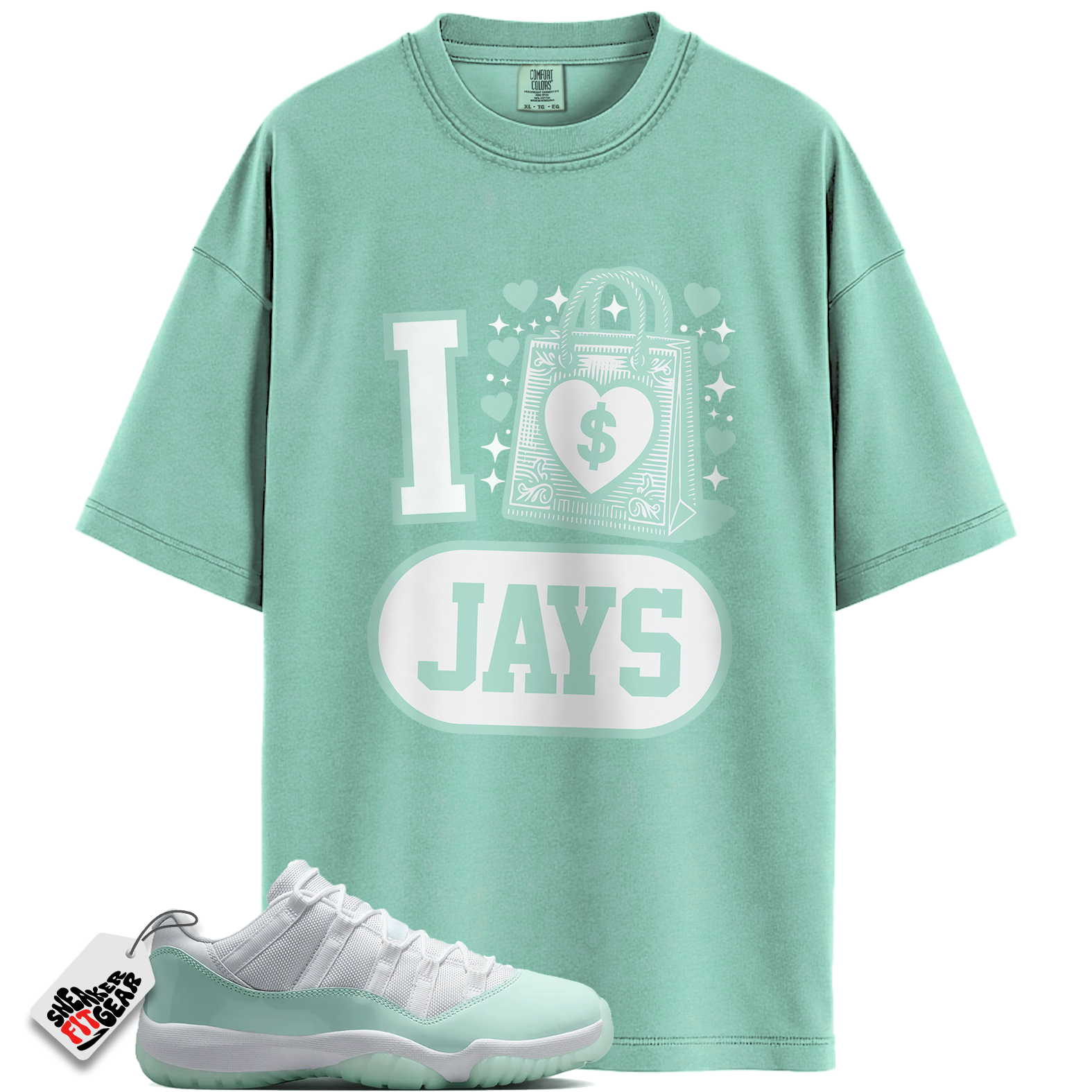 Women's Jordan 11 Retro Low Igloo Match Shirts, Splurge Sneaker Shirt To Match Women's Jordan 11 Retro Low Igloo