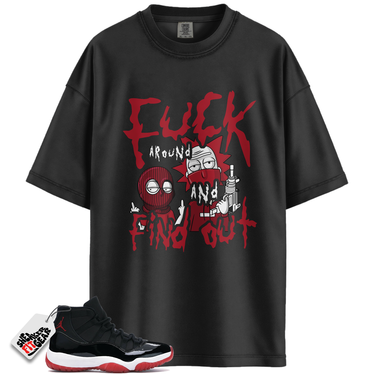 Jordan 11 Retro Bred Match Shirts, MORTY Shirt To Match Jordan 11 Retro Bred