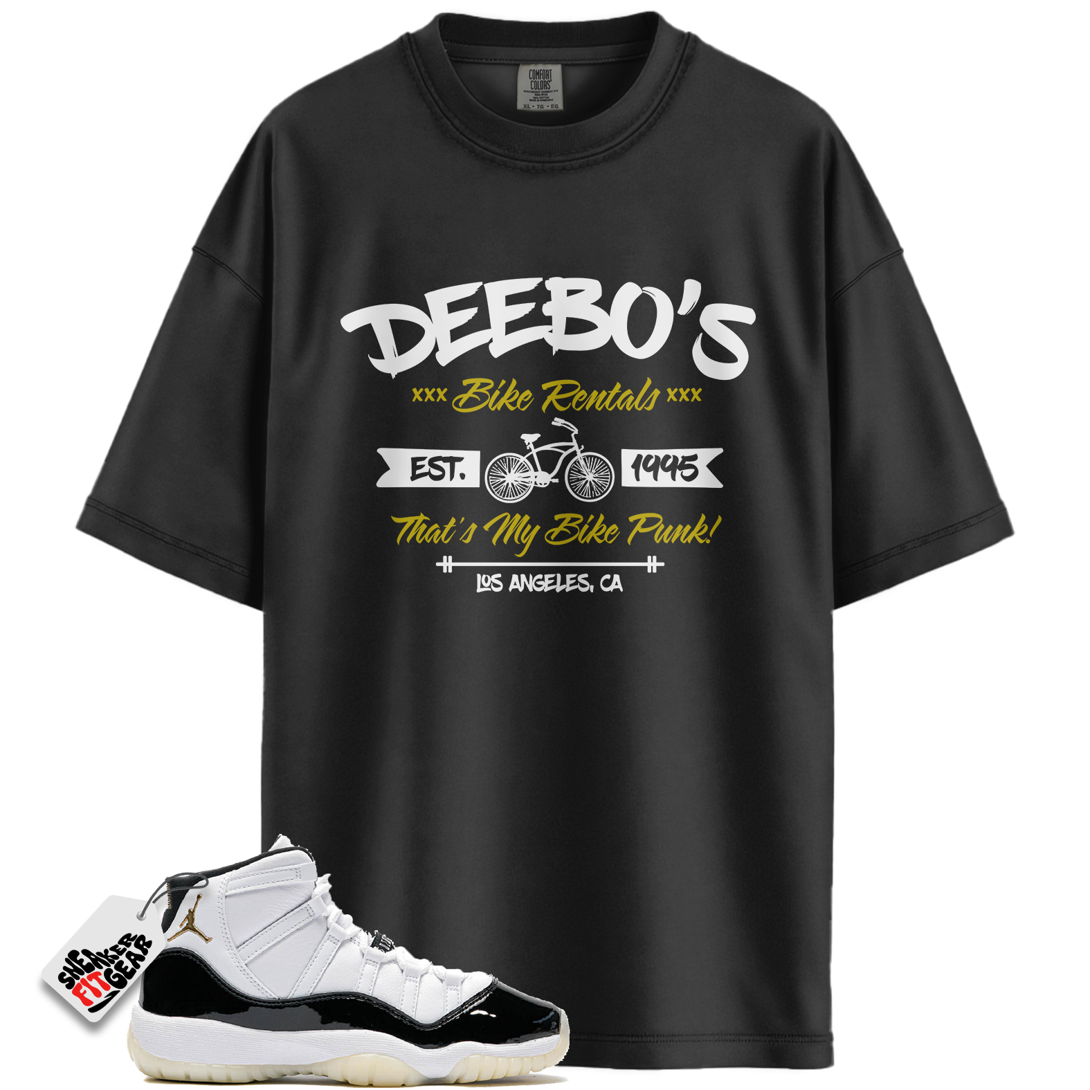 Jordan 11 Retro Gratitude Match Shirts, Deebo’s Bike Shop Shirt To Match Jordan 11 Retro Gratitude