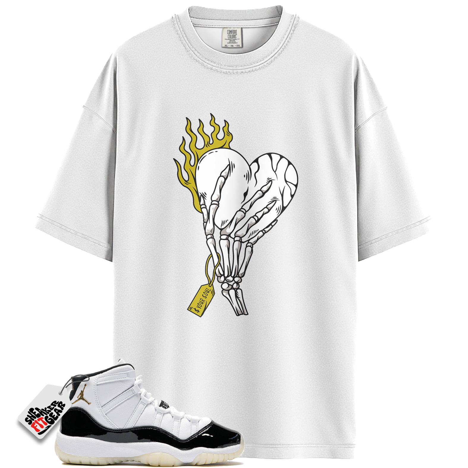 Jordan 11 Retro Gratitude Match Shirts, Cost Your Soul Shirt To Match Jordan 11 Retro Gratitude