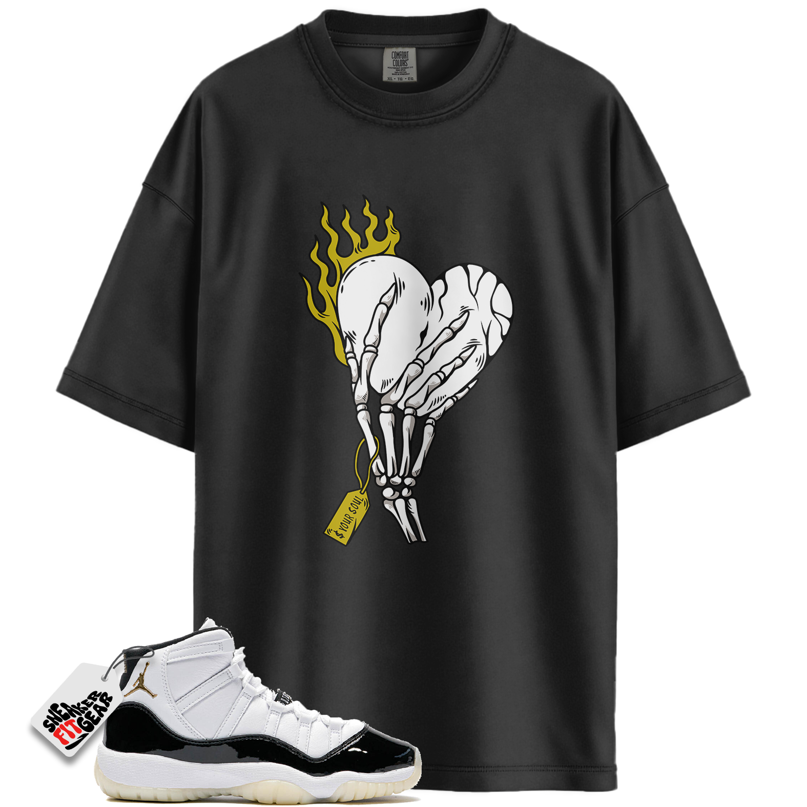 Jordan 11 Retro Gratitude Match Shirts, Cost Your Soul Shirt To Match Jordan 11 Retro Gratitude Main image
