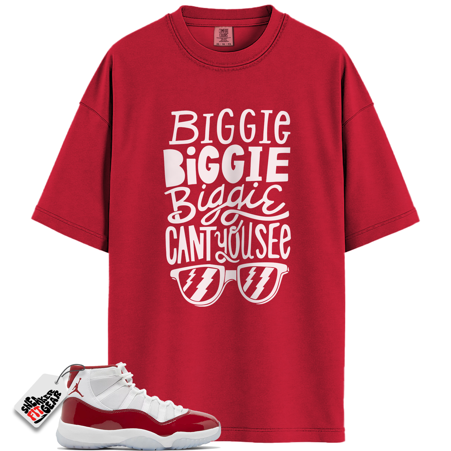 Jordan 11 Retro Cherry Match Shirts, Can’t You See To Match Jordan 11 Retro Cherry Main image