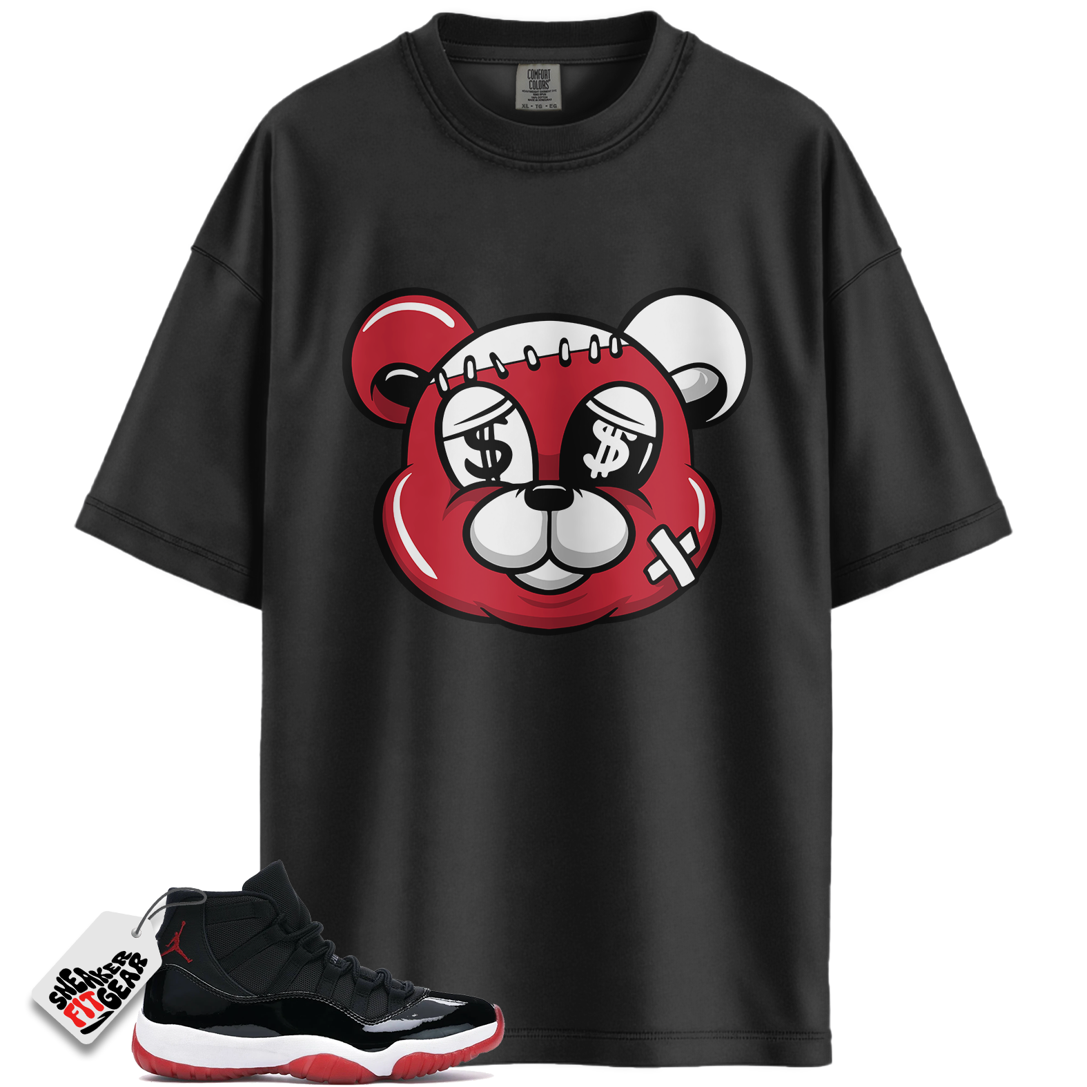 Jordan 11 Retro Bred Match Shirts, STITCH Shirt To Match Jordan 11 Retro Bred