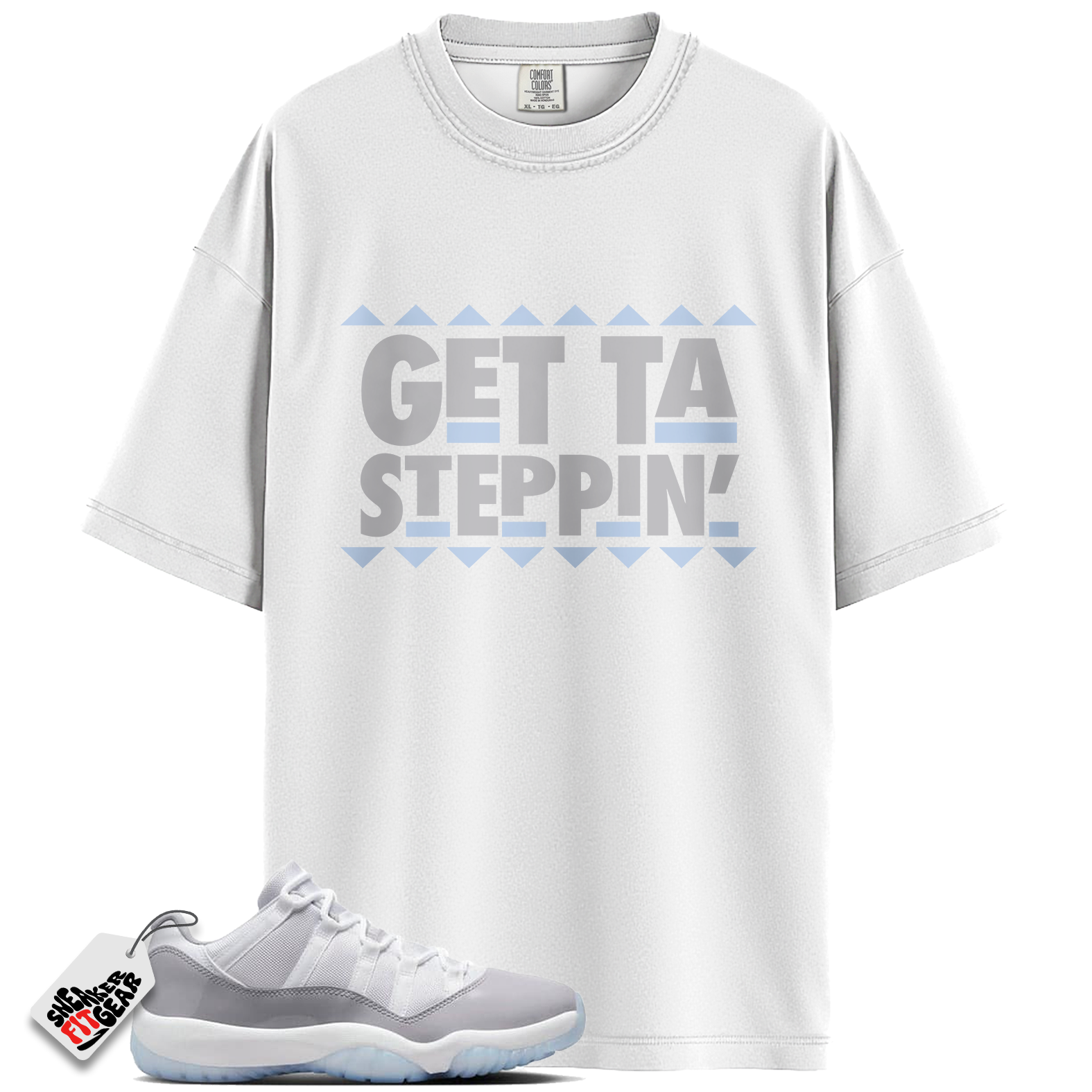 Jordan 11 Retro Low Cement Grey Match Shirts, GETTA Shirt To Match Jordan 11 Retro Low Cement Grey