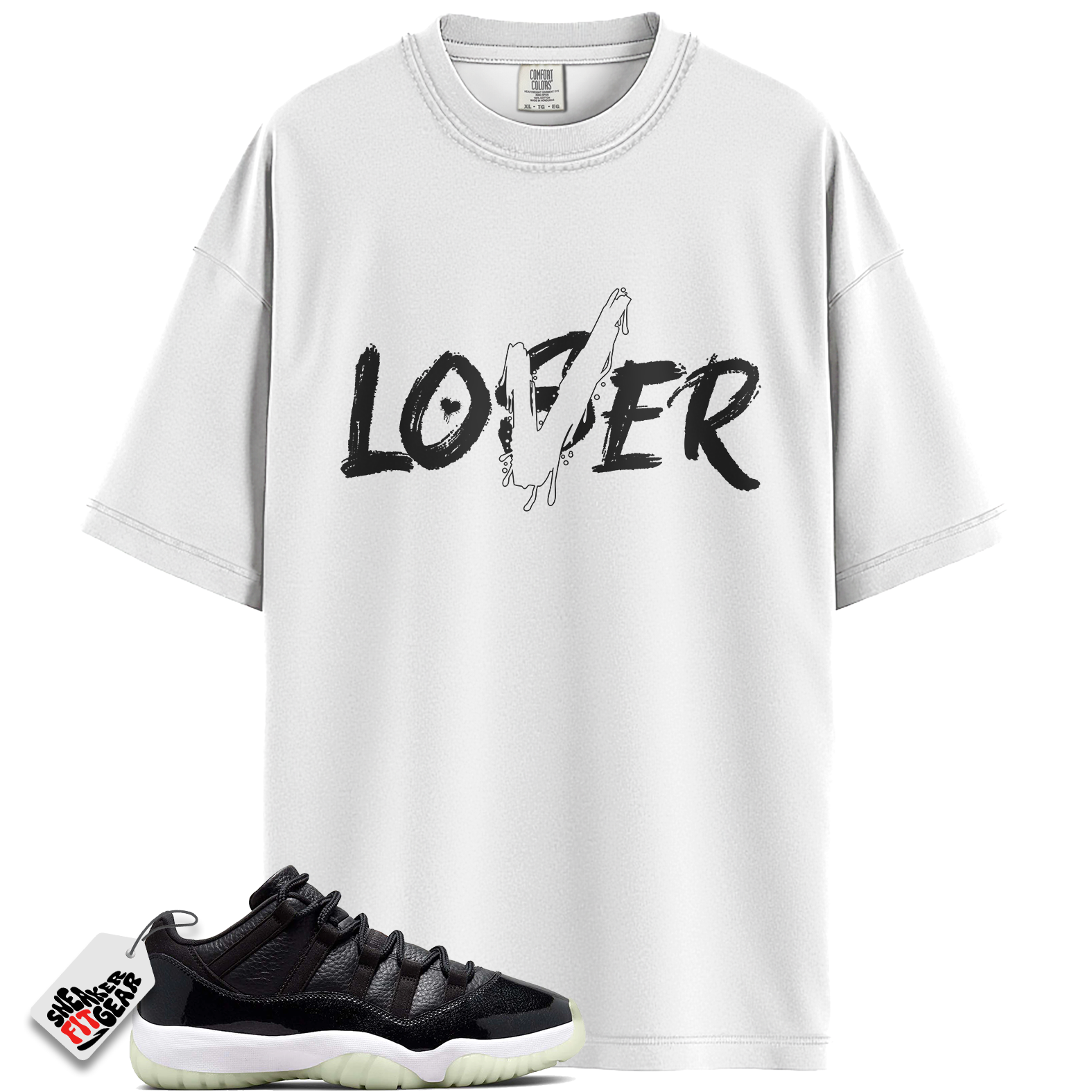 Jordan 11 Retro Low 72-10 Match Shirts, Loser Lover Unisex Shirt To Match Jordan 11 Retro Low 72-10