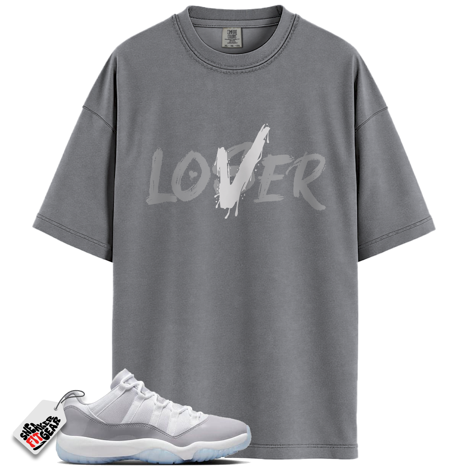 Jordan 11 Retro Low Cement Grey Match Shirts, Loser Lover Unisex Shirt To Match Jordan 11 Retro Low Cement Grey