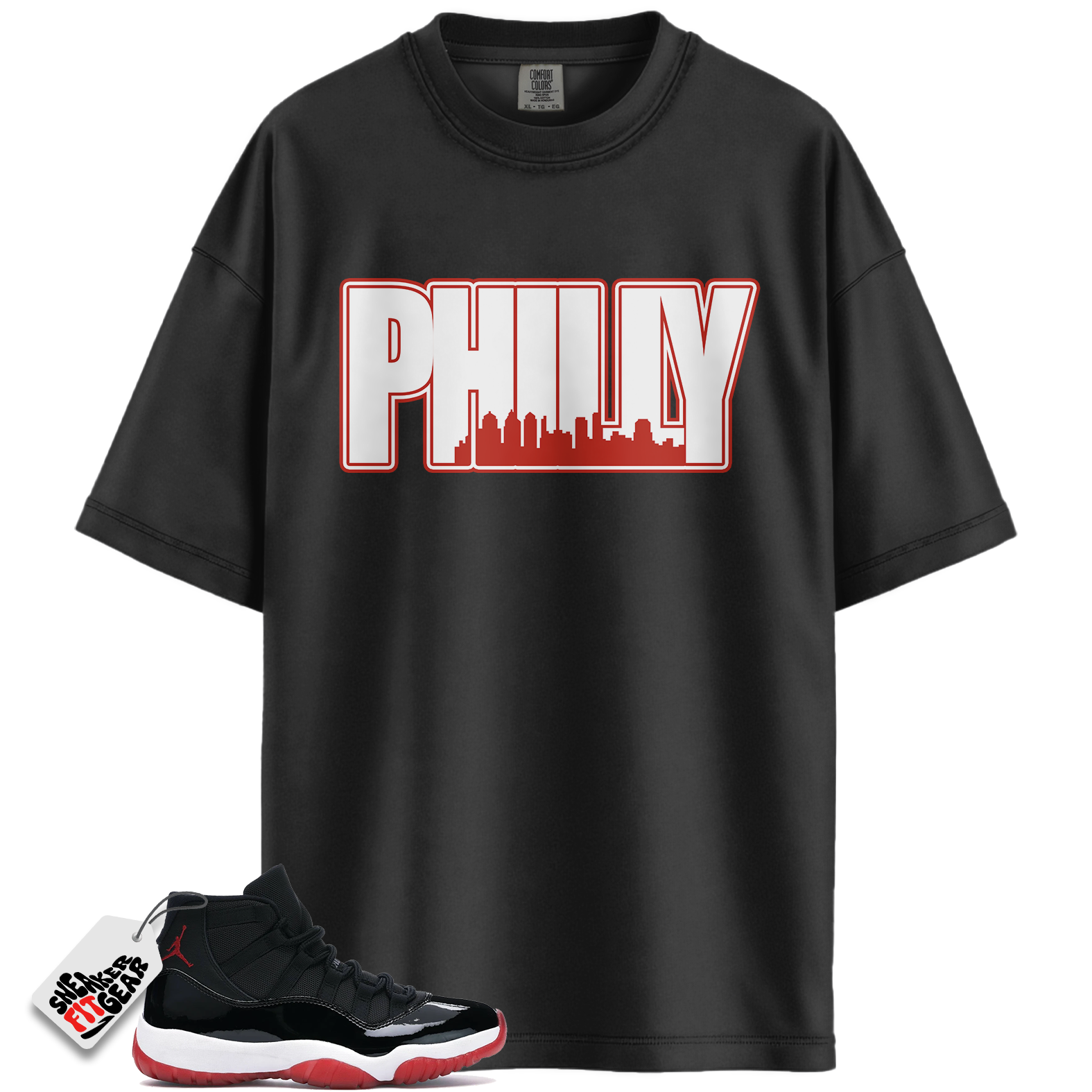 Jordan 11 Retro Bred Match Shirts, Philly Shirt To Match Jordan 11 Retro Bred