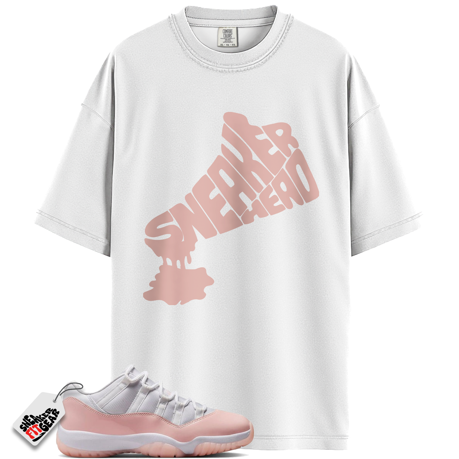 Women's Jordan 11 Low Legend Pink Match Shirts, SneakerHead Shirt To Match Women's Jordan 11 Low Legend Pink Main image