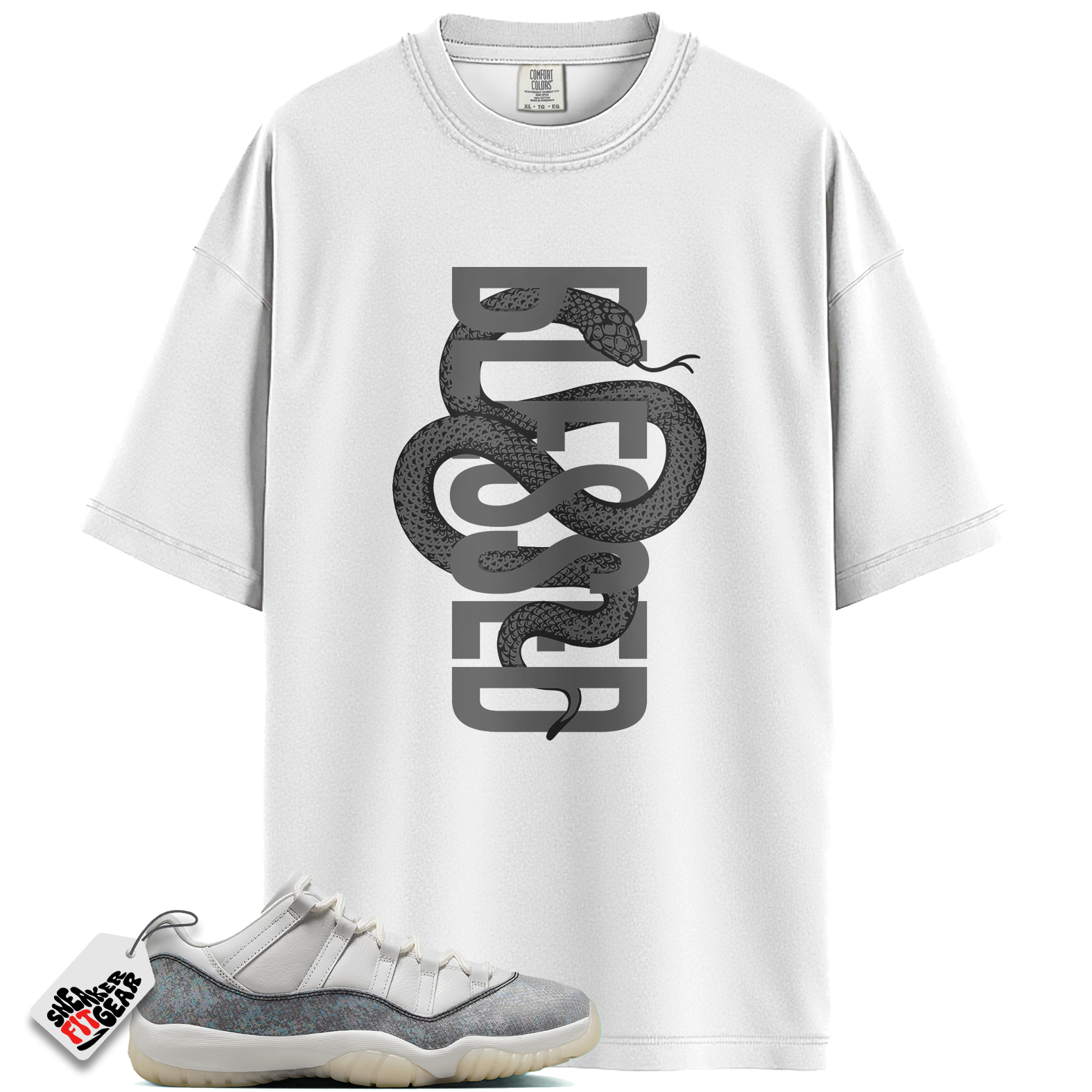 Jordan 11 Retro Low Year of the Snake Match Shirts, B BLS Shirt To Match Jordan 11 Retro Low Year of the Snake