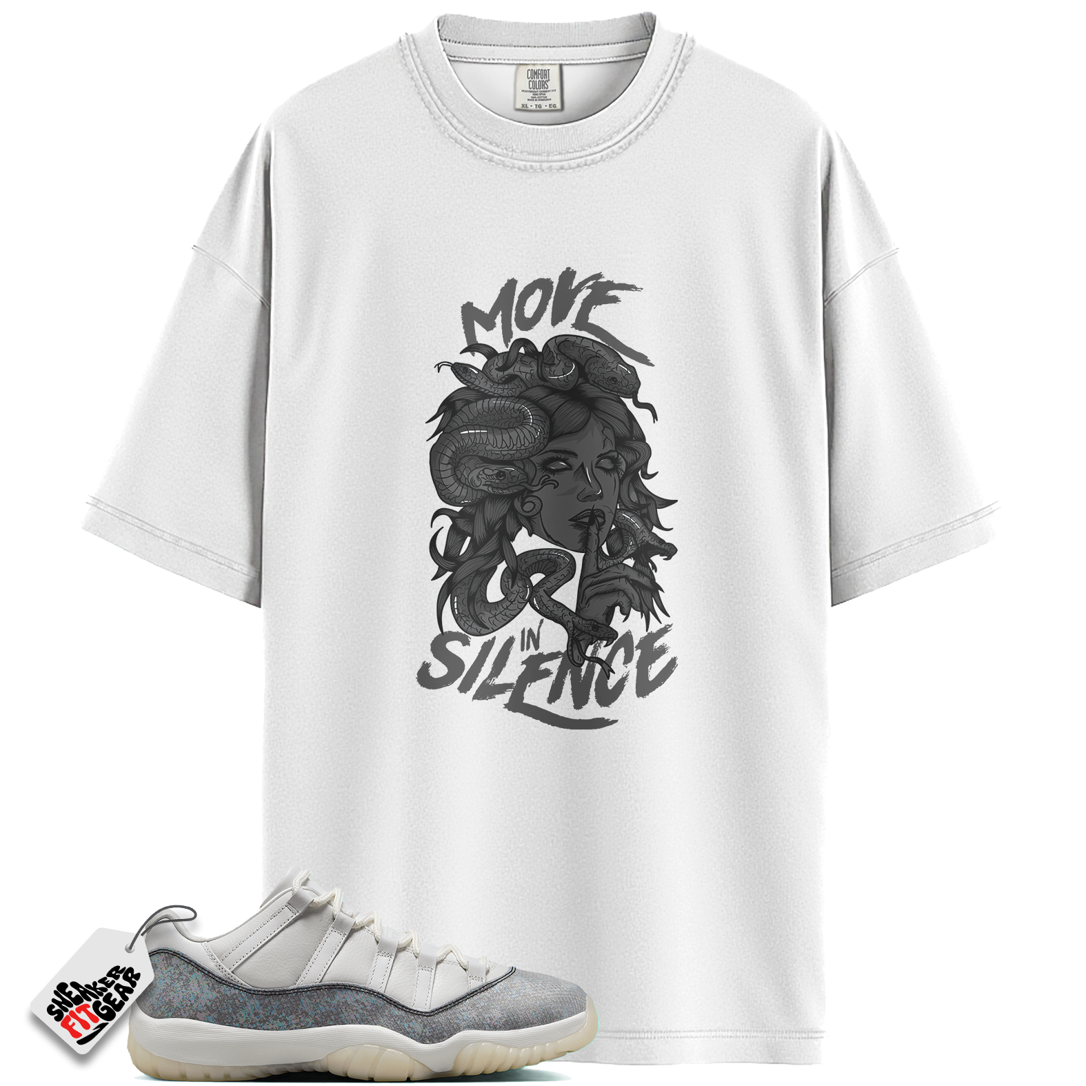 Jordan 11 Retro Low Year of the Snake Match Shirts, SILENCE Shirt To Match Jordan 11 Retro Low Year of the Snake