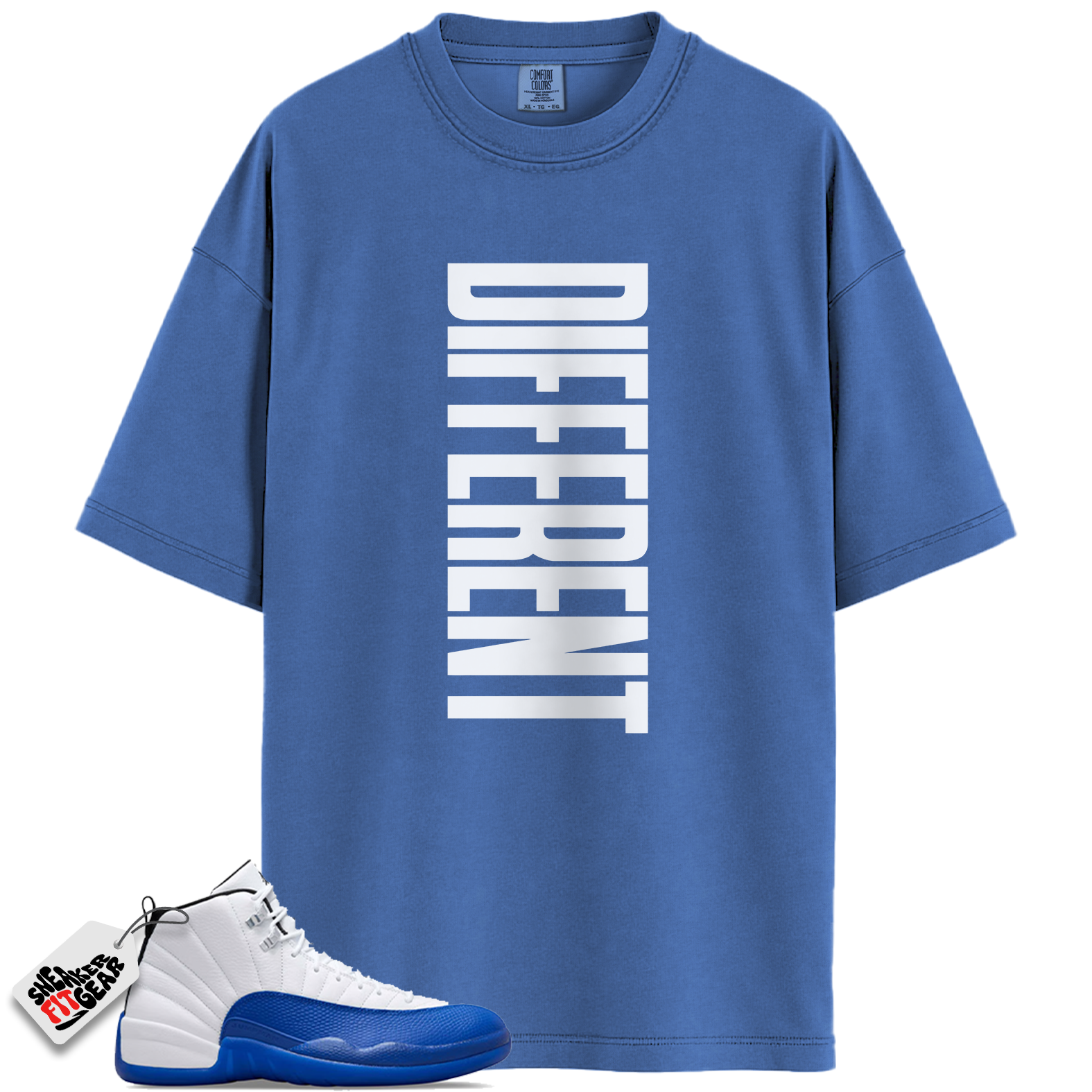 Jordan 12 Retro Blueberry Outfits Match Shirts, DFRNT To Match Jordan 12 Retro Blueberry Outfits
