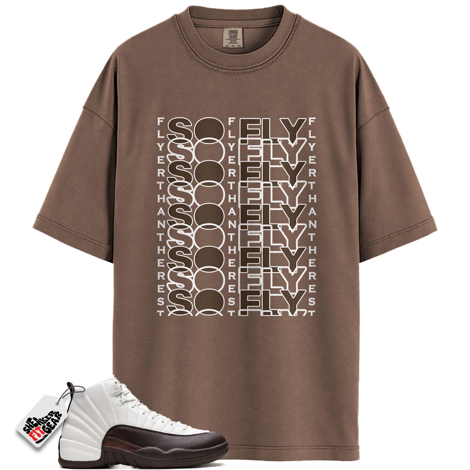 Jordan 12 Retro SP SoleFly Cafecito Match Shirts, SoleFly Tee Shirt To Match Jordan 12 Retro SP SoleFly Cafecito Main image