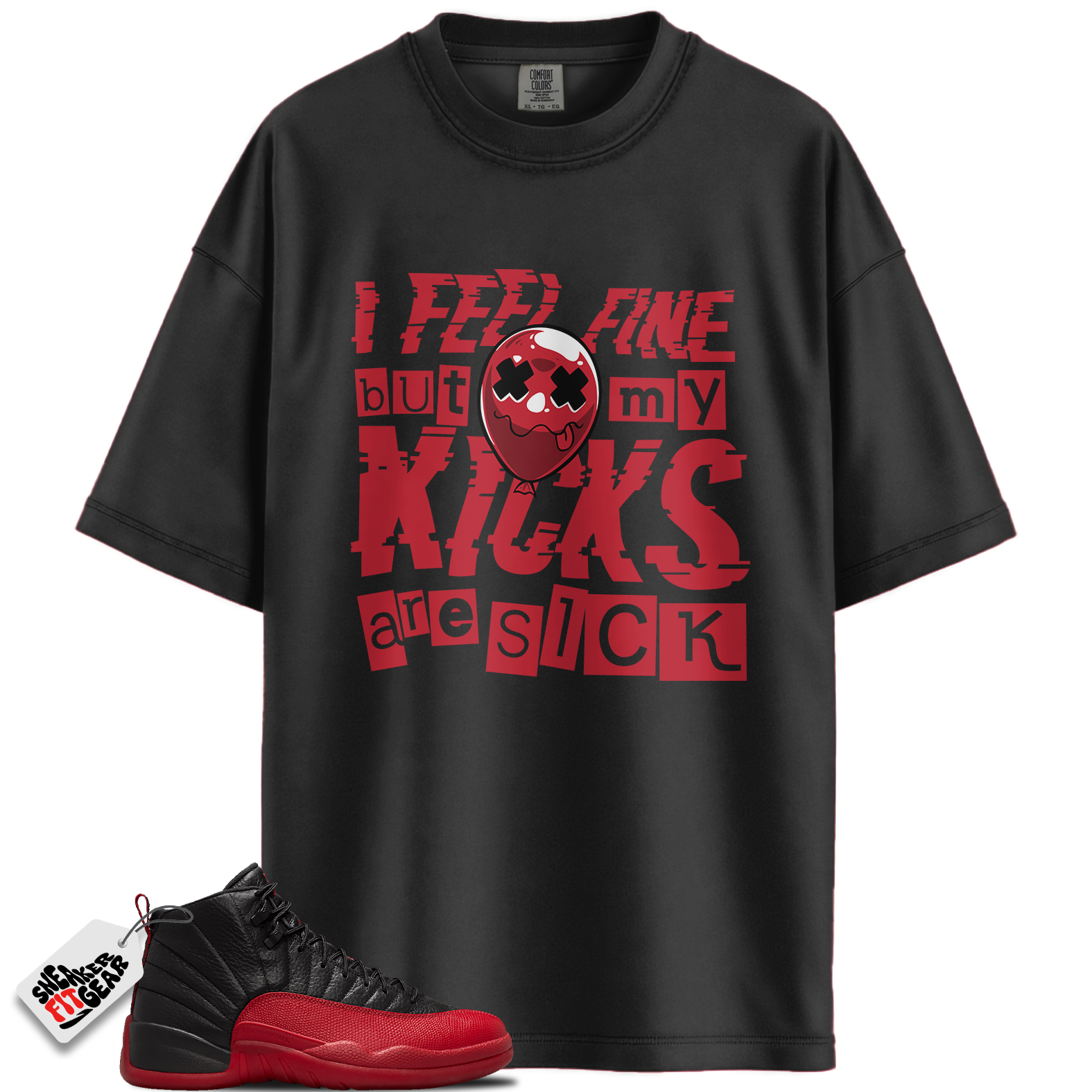 Jordan 12 Retro Flu Game Outfits Match Shirts, Kicks Shirt To Match Jordan 12 Retro Flu Game Outfits