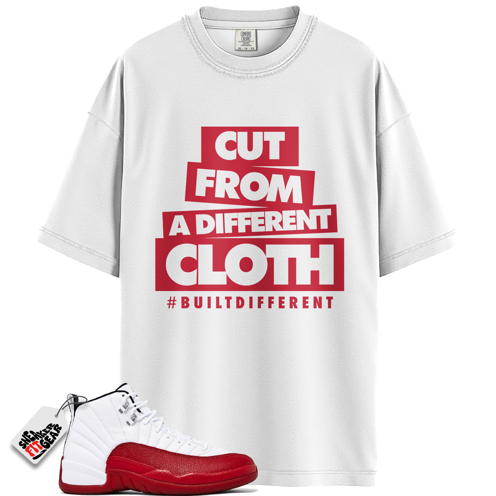 Jordan 12 Retro Cherry Outfits Match Shirts, CLOTH To Match Jordan 12 Retro Cherry Outfits