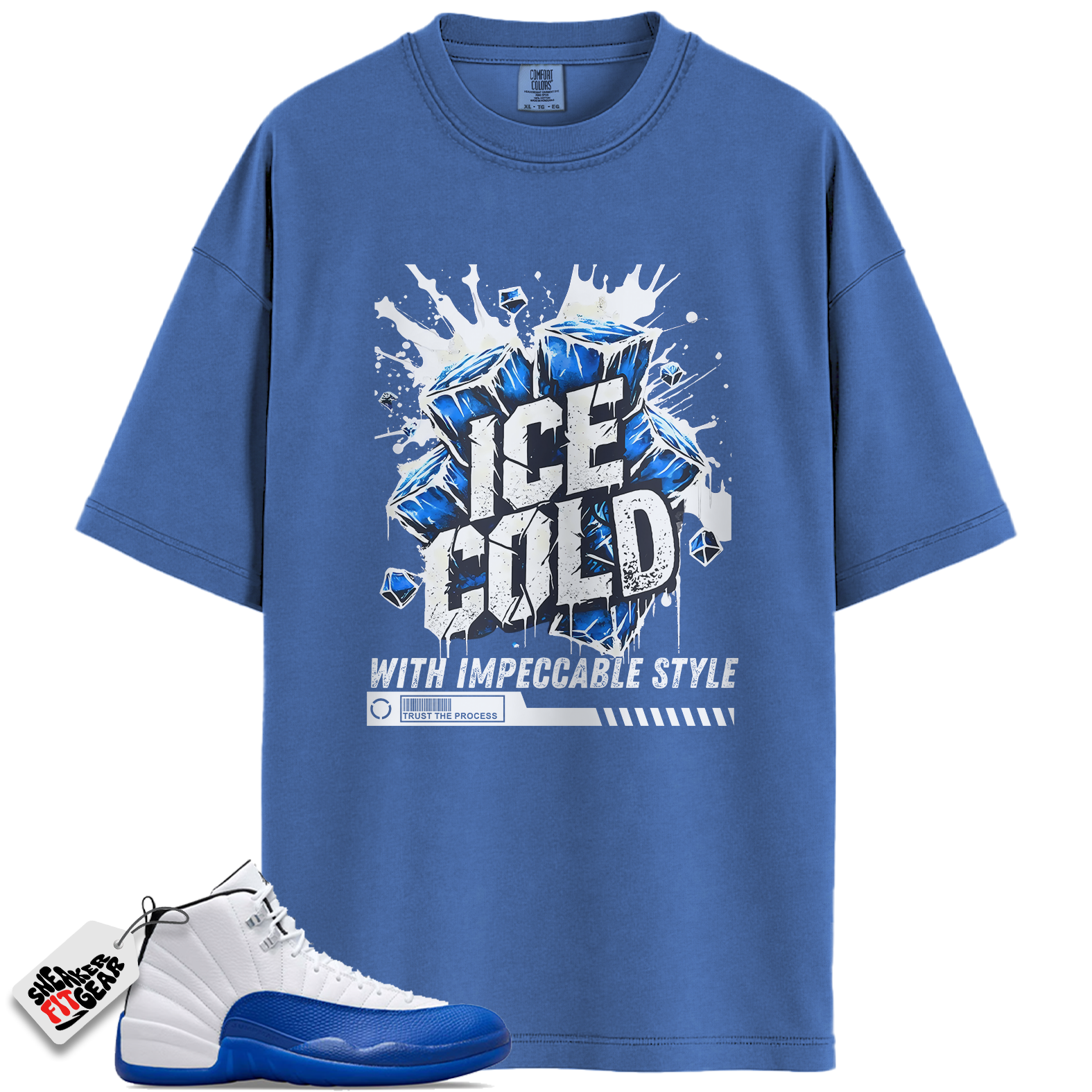 Jordan 12 Retro Blueberry Outfits Match Shirts, Ice Cold With Impeccable Style Shirt To Match Jordan 12 Retro Blueberry Outfits