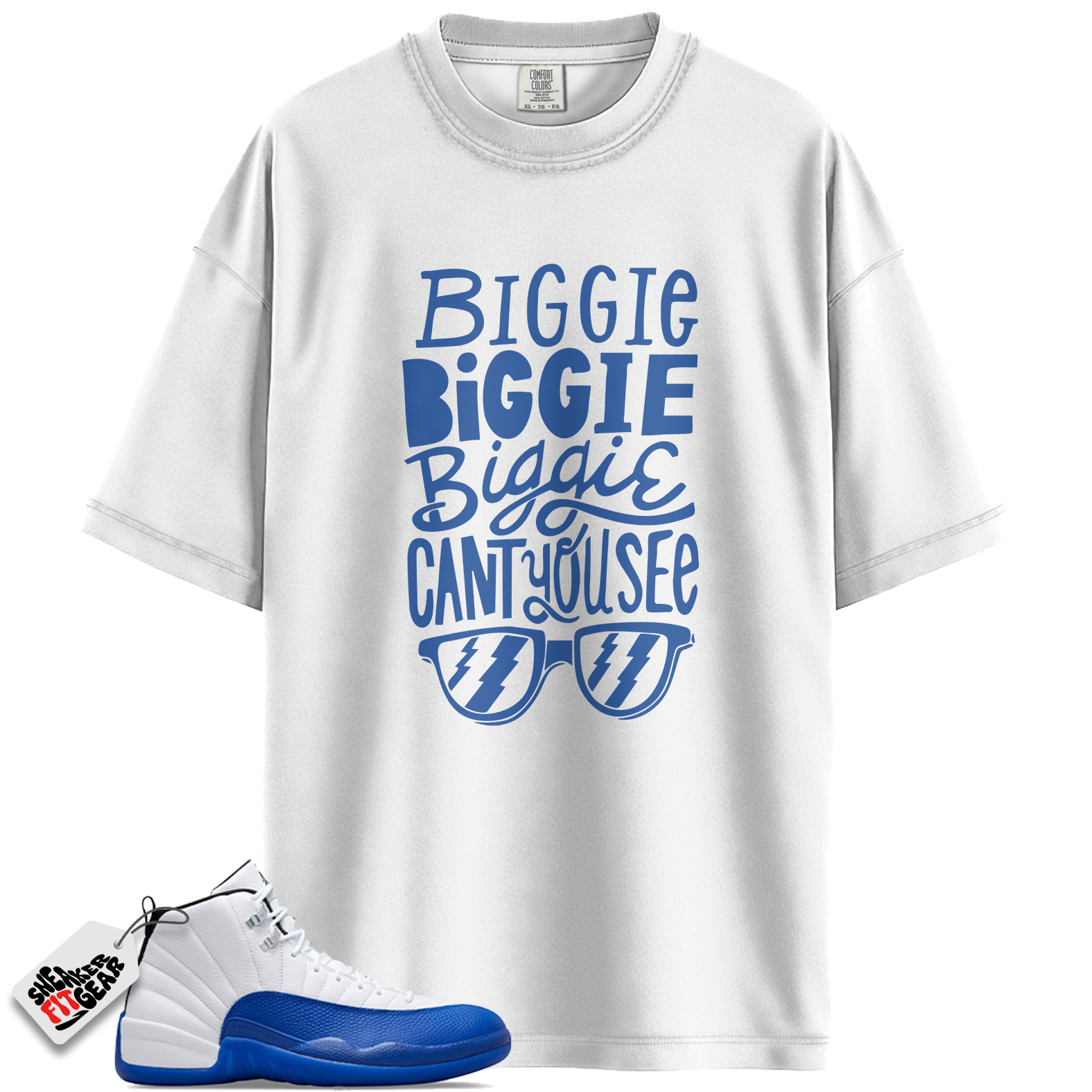 Jordan 12 Retro Blueberry Outfits Match Shirts, Can’t You See Shirt To Match Jordan 12 Retro Blueberry Outfits