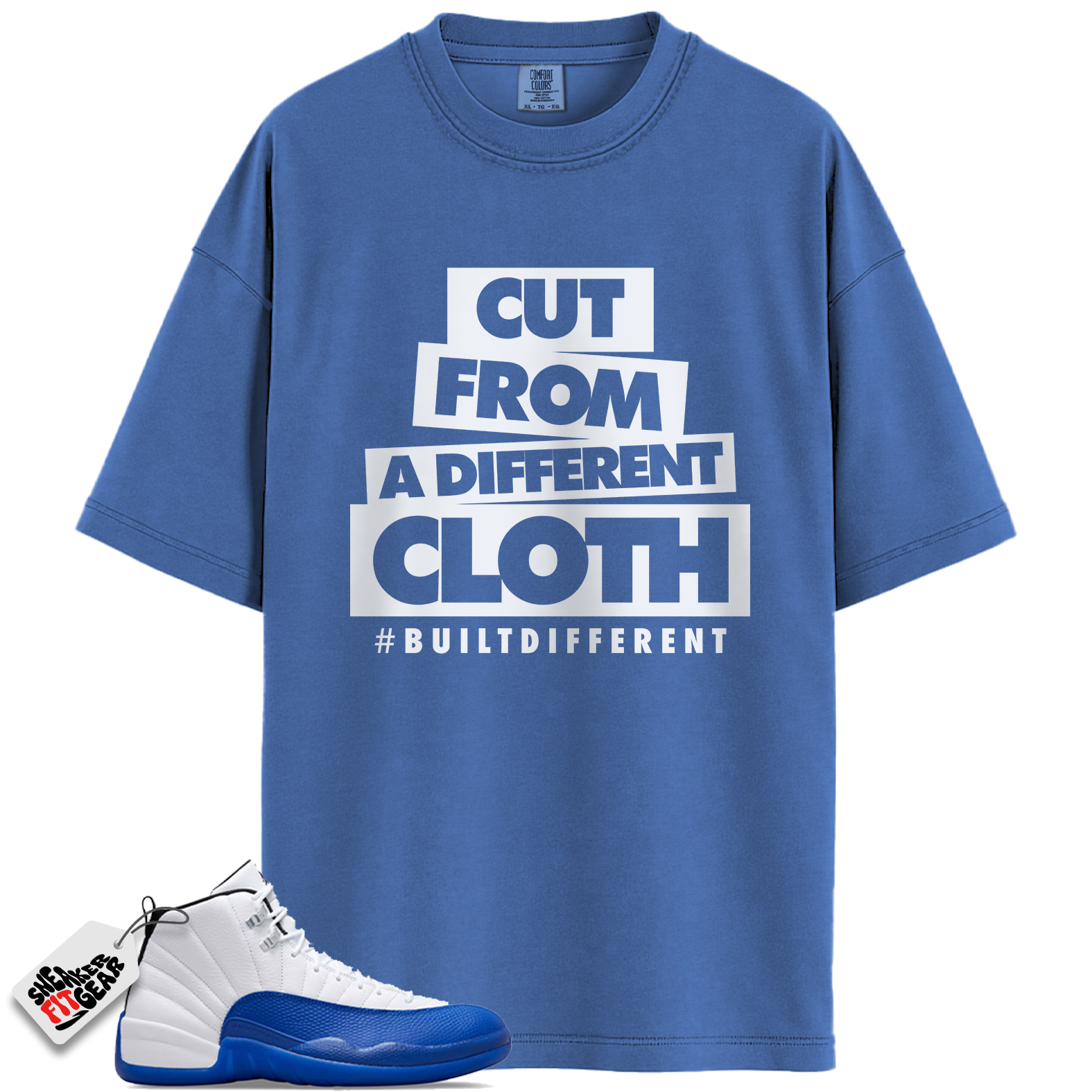 Jordan 12 Retro Blueberry Outfits Match Shirts, CLOTH To Match Jordan 12 Retro Blueberry Outfits
