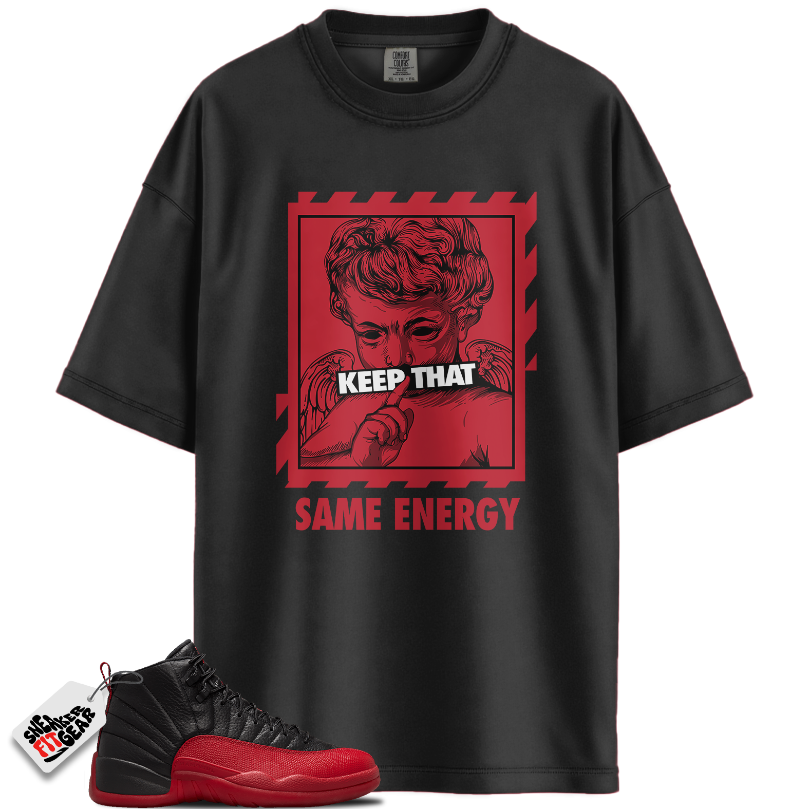 Jordan 12 Retro Flu Game Outfits Match Shirts, Keep That Shirt To Match Jordan 12 Retro Flu Game Outfits Main image