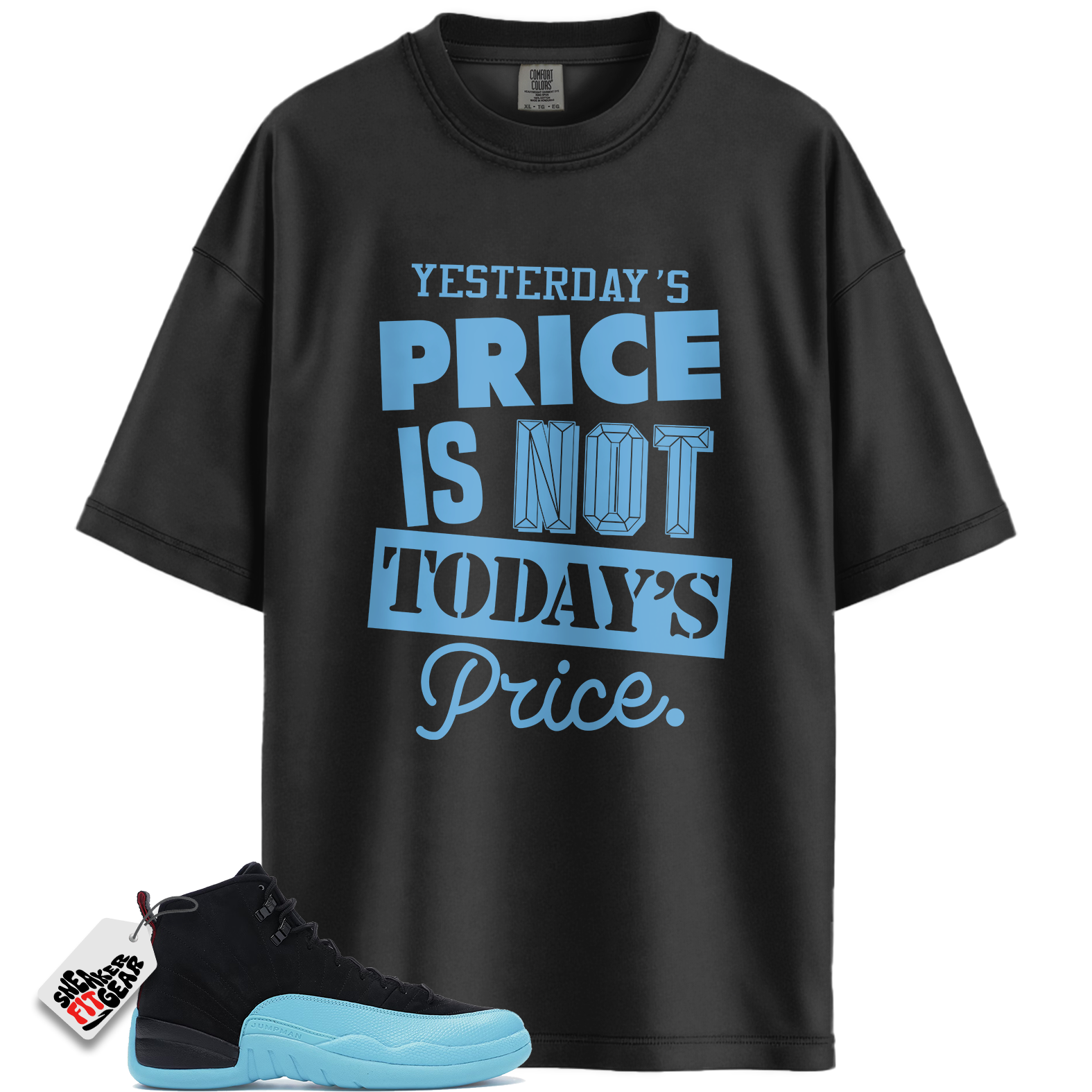Jordan 12 Retro Gamma Blue Match Shirts, Pricey Sneaker Shirt To Match Jordan 12 Retro Gamma Blue Main image