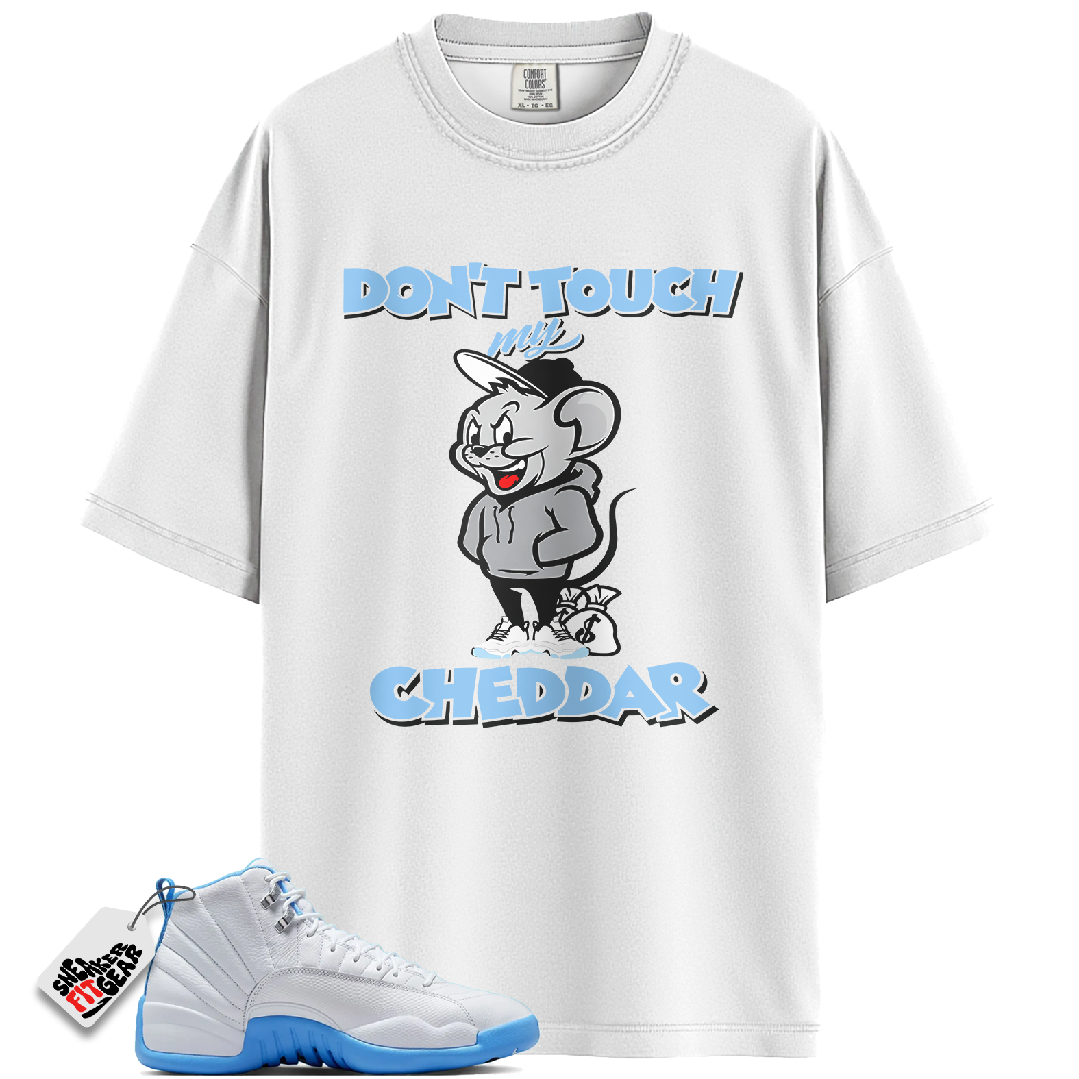 Jordan 12 Retro Melo (2025) Match Shirts, Dont Touch Cheddar Shirt To Match Jordan 12 Retro Melo (2025)