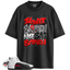 Jordan 12 Red Taxi Match Shirts, RED HEART BROKEN To Match Jordan 12 Red Taxi