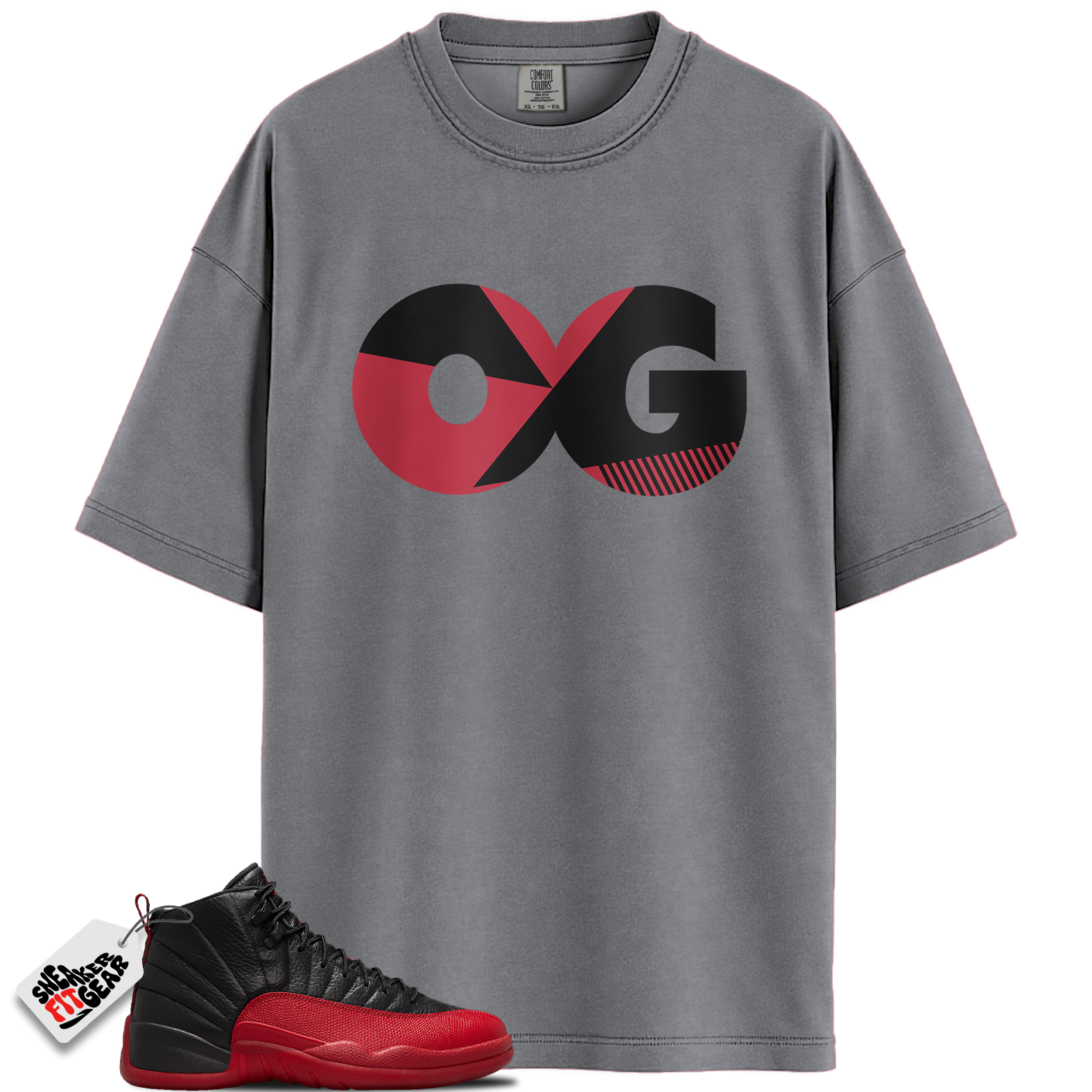 Jordan 12 Retro Flu Game Outfits Match Shirts, Sneaker OG To Match Jordan 12 Retro Flu Game Outfits Main image
