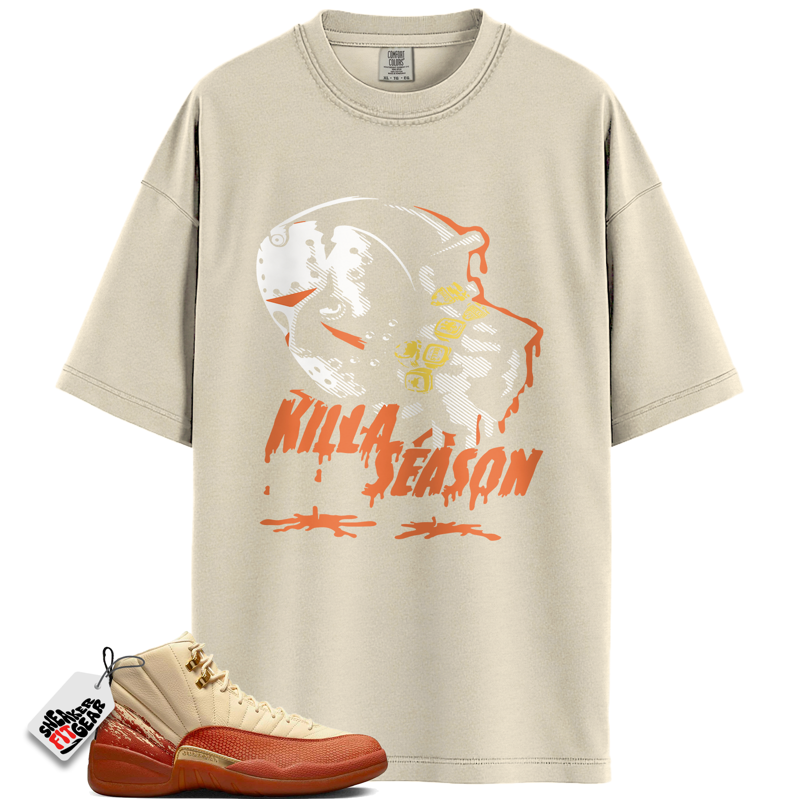 Jordan 12 Eastside Golf Match Shirts, Killa Season Tees To Match Jordan 12 Eastside Golf Main image