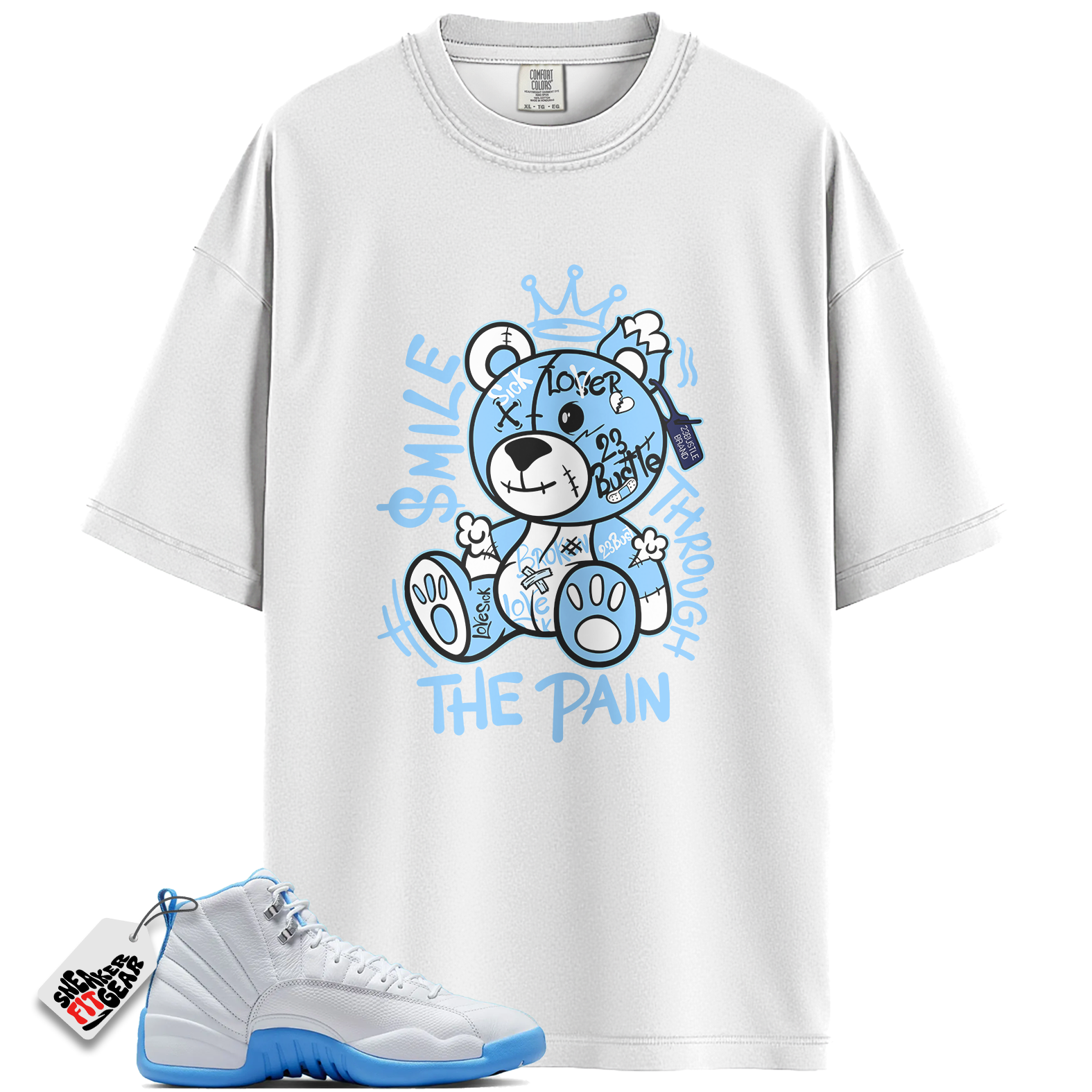 Jordan 12 Retro Melo (2025) Match Shirts, SMILE To Match Jordan 12 Retro Melo (2025)