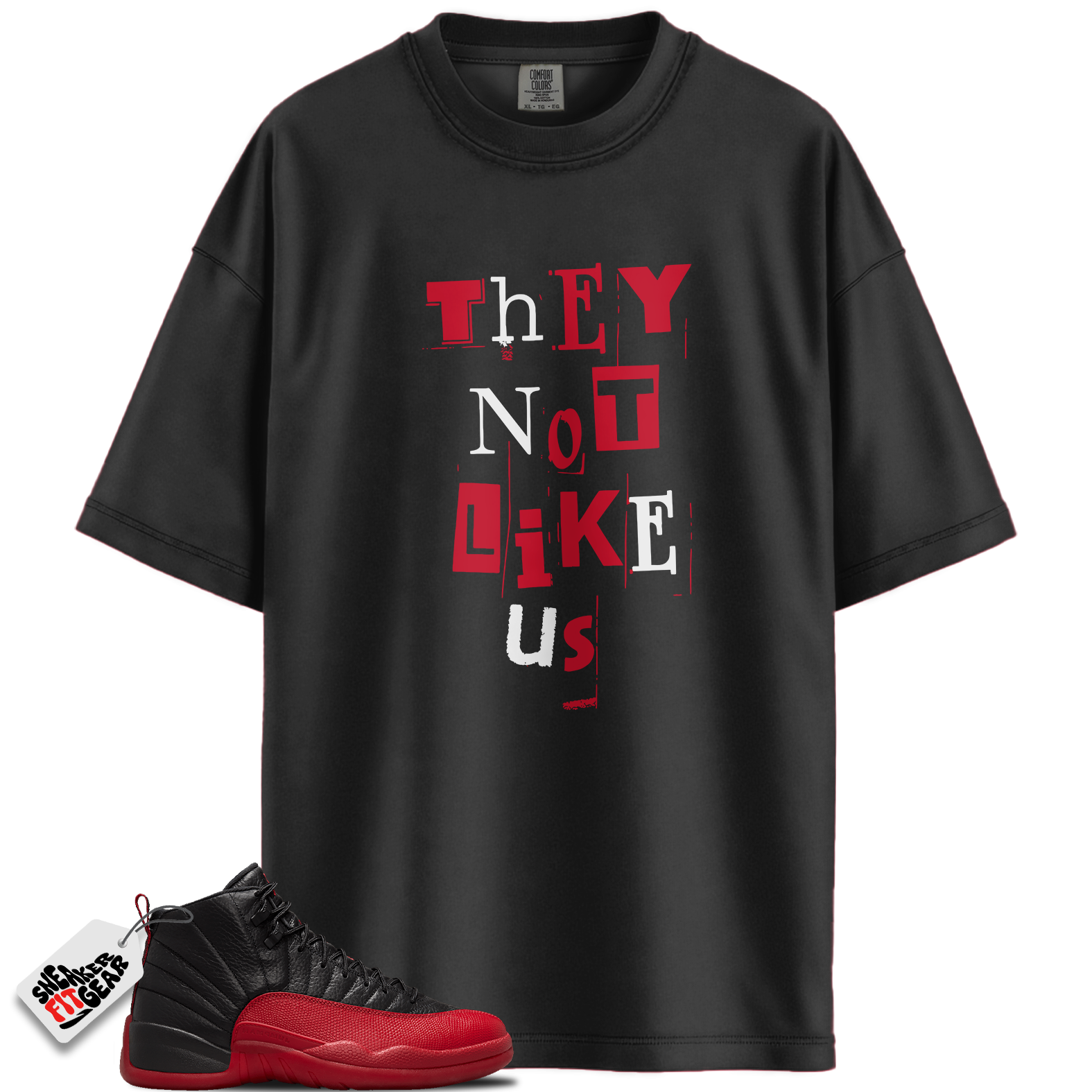 Jordan 12 Retro Flu Game Outfits Match Shirts, Vintage They Not Like Us Shirts To Match Jordan 12 Retro Flu Game Outfits