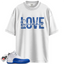 Jordan 12 Retro Blueberry Outfits Match Shirts, Sneaker Love Shirt To Match Jordan 12 Retro Blueberry Outfits