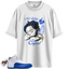Jordan 12 Retro Blueberry Outfits Match Shirts, Not Today Cupid Crew Neck T-Shirt To Match Jordan 12 Retro Blueberry Outfits