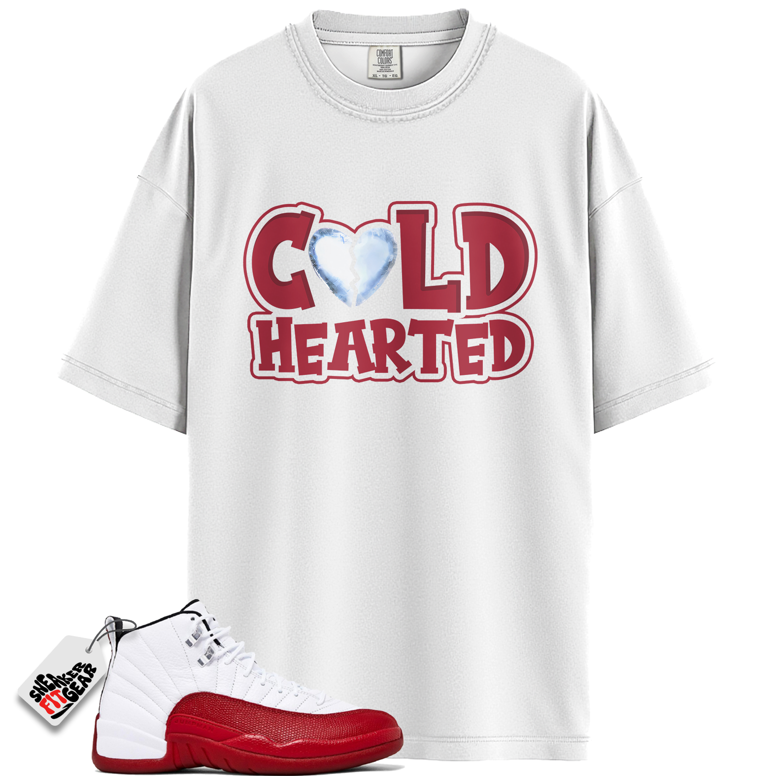 Jordan 12 Retro Cherry Outfits Match Shirts, COLD To Match Jordan 12 Retro Cherry Outfits