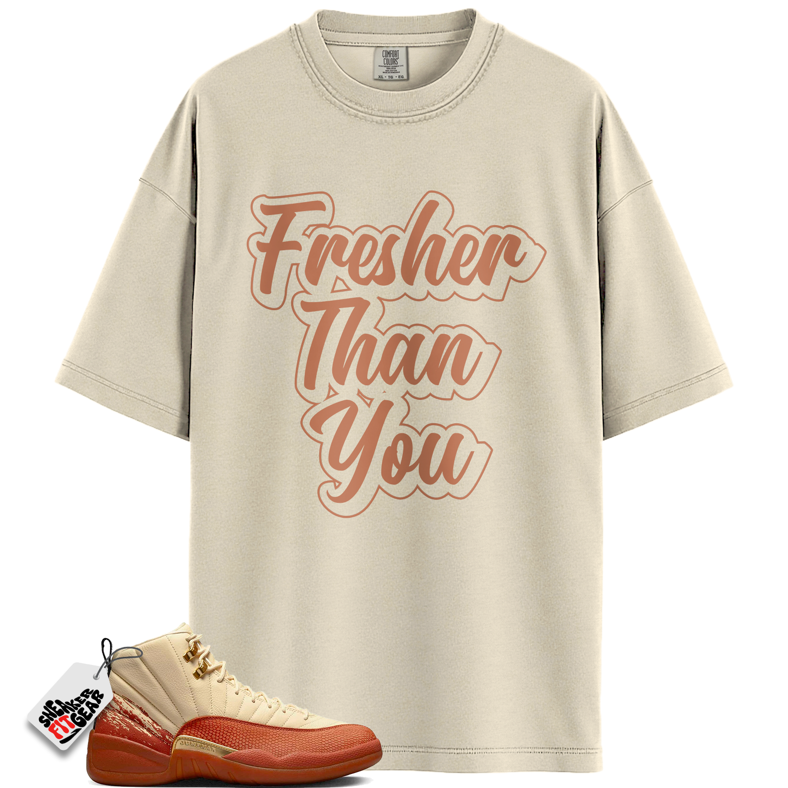 Jordan 12 Eastside Golf Match Shirts, Fresher Than You Shirt To Match Jordan 12 Eastside Golf