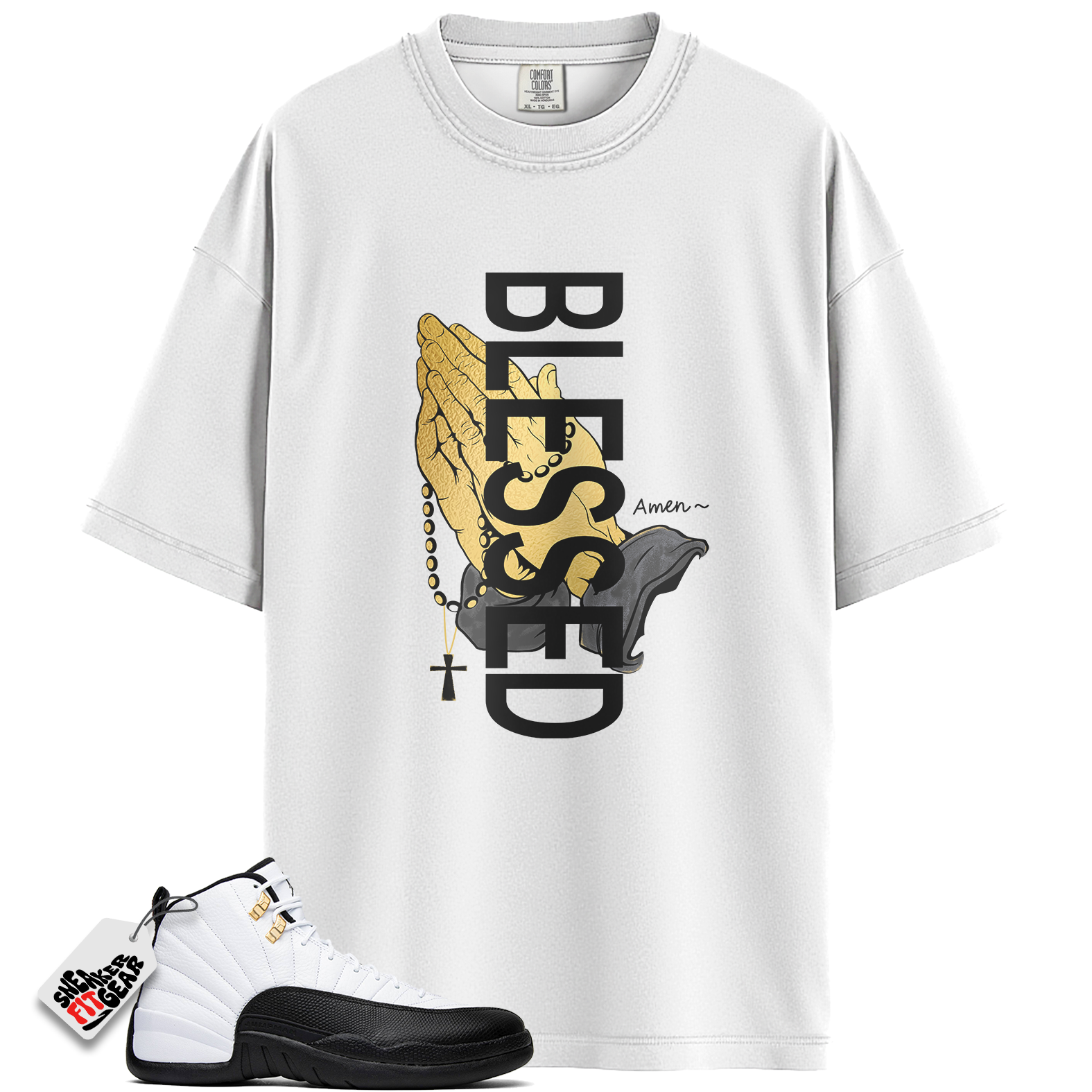 Jordan 12 Retro Taxi (2025) Match Shirts, Amen Shirt To Match Jordan 12 Retro Taxi (2025)
