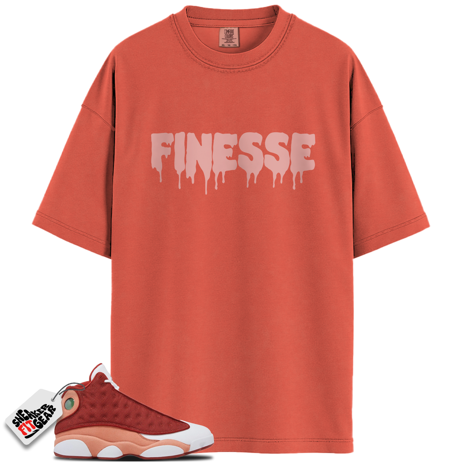 Jordan 13 Retro Dune Red Match Shirts, Finesse To Match Jordan 13 Retro Dune Red Main image