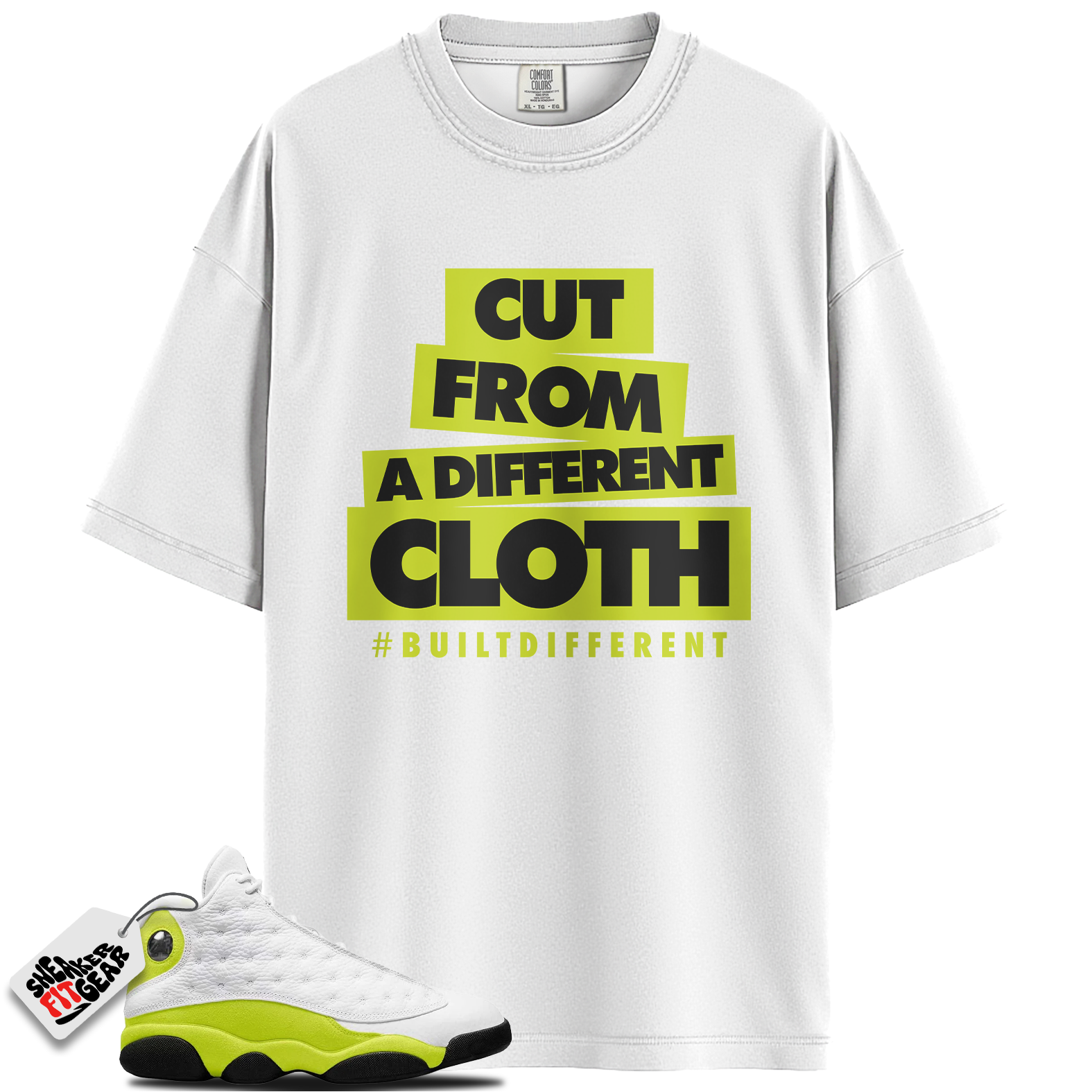 Jordan 13 Retro Bright Cactus Match Shirts, CLOTH To Match Jordan 13 Retro Bright Cactus Main image