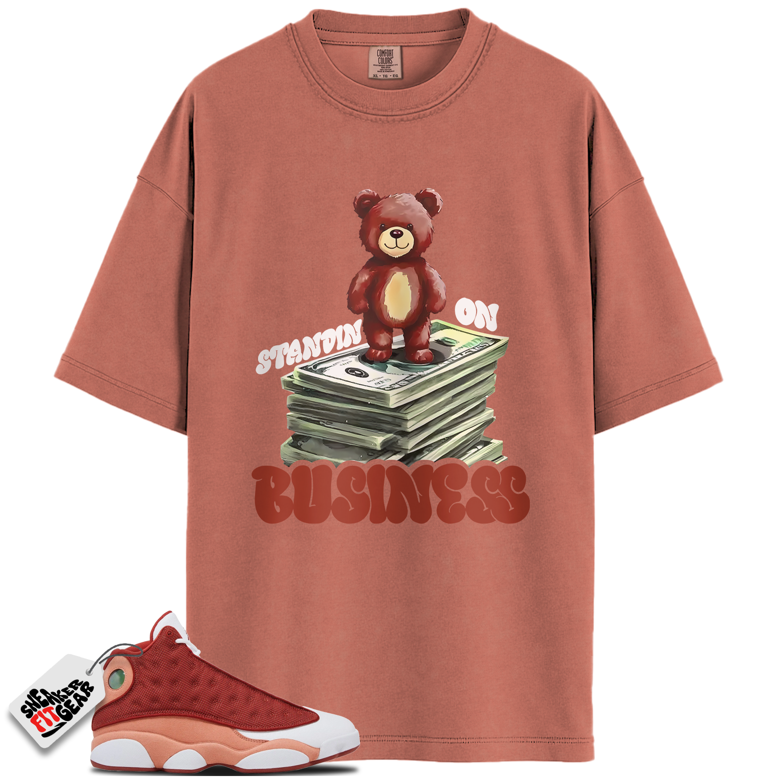 Jordan 13 Retro Dune Red Match Shirts, SB2 To Match Jordan 13 Retro Dune Red