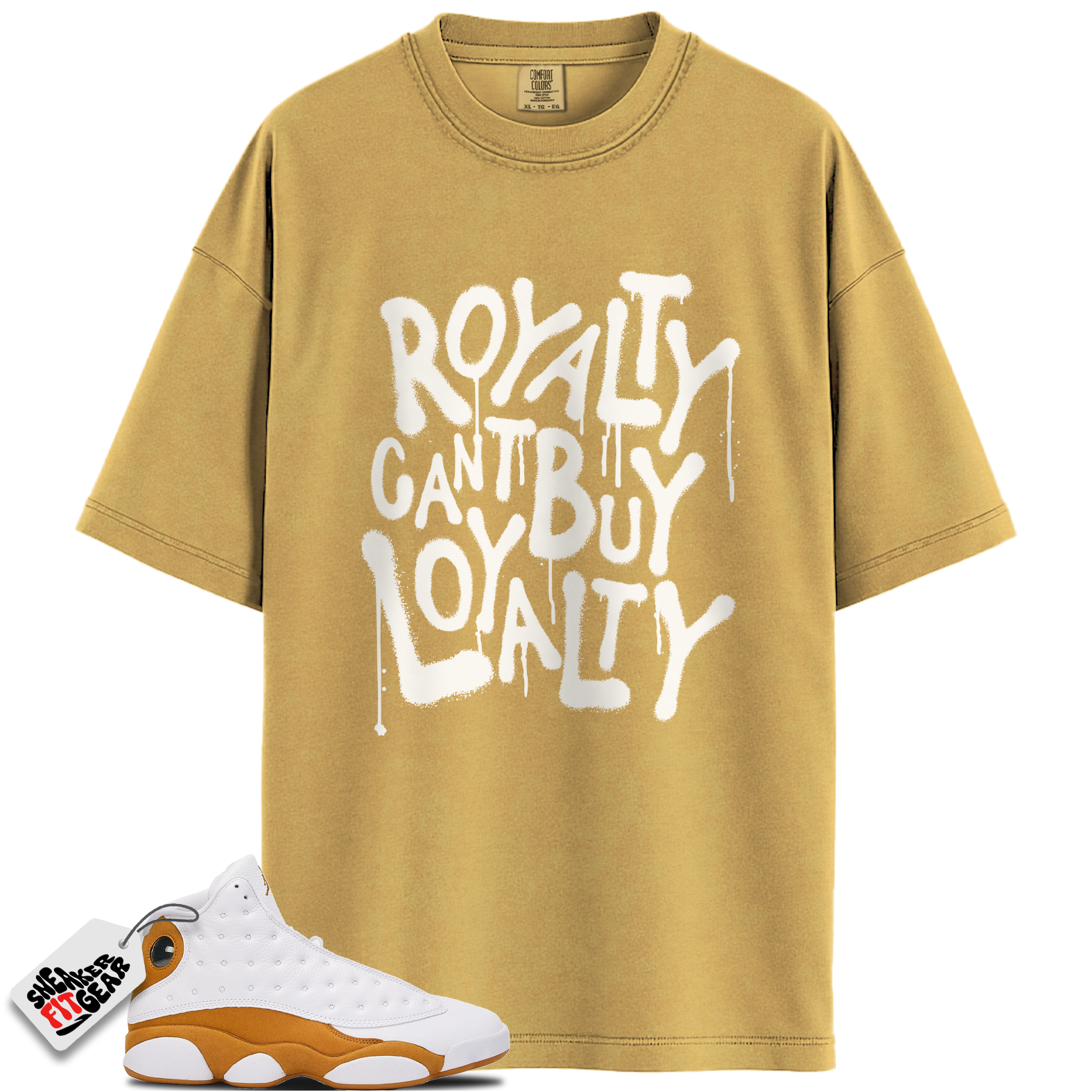 Jordan 13 Retro Wheat Match Shirts, RYLTY To Match Jordan 13 Retro Wheat
