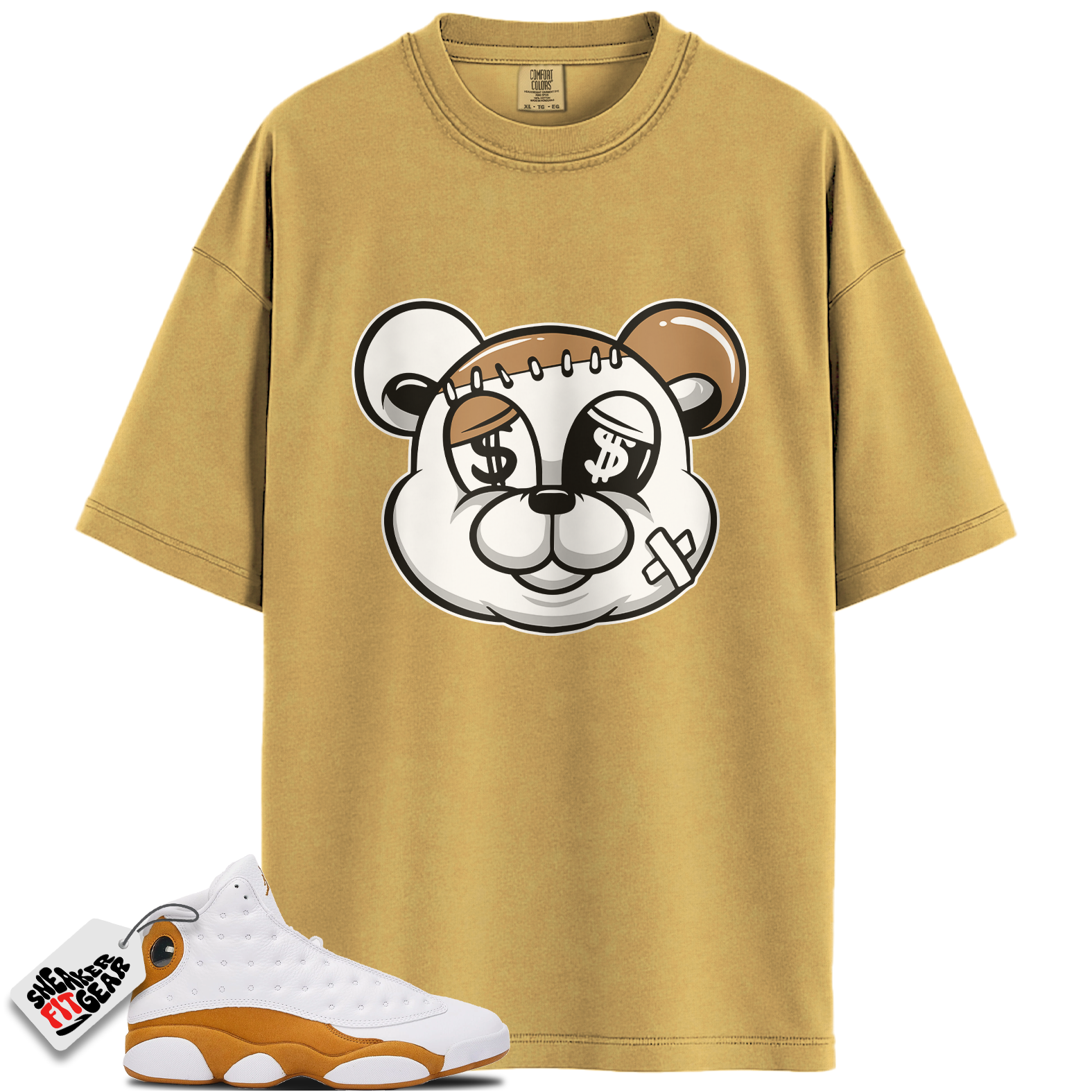 Jordan 13 Retro Wheat Match Shirts, STITCH To Match Jordan 13 Retro Wheat