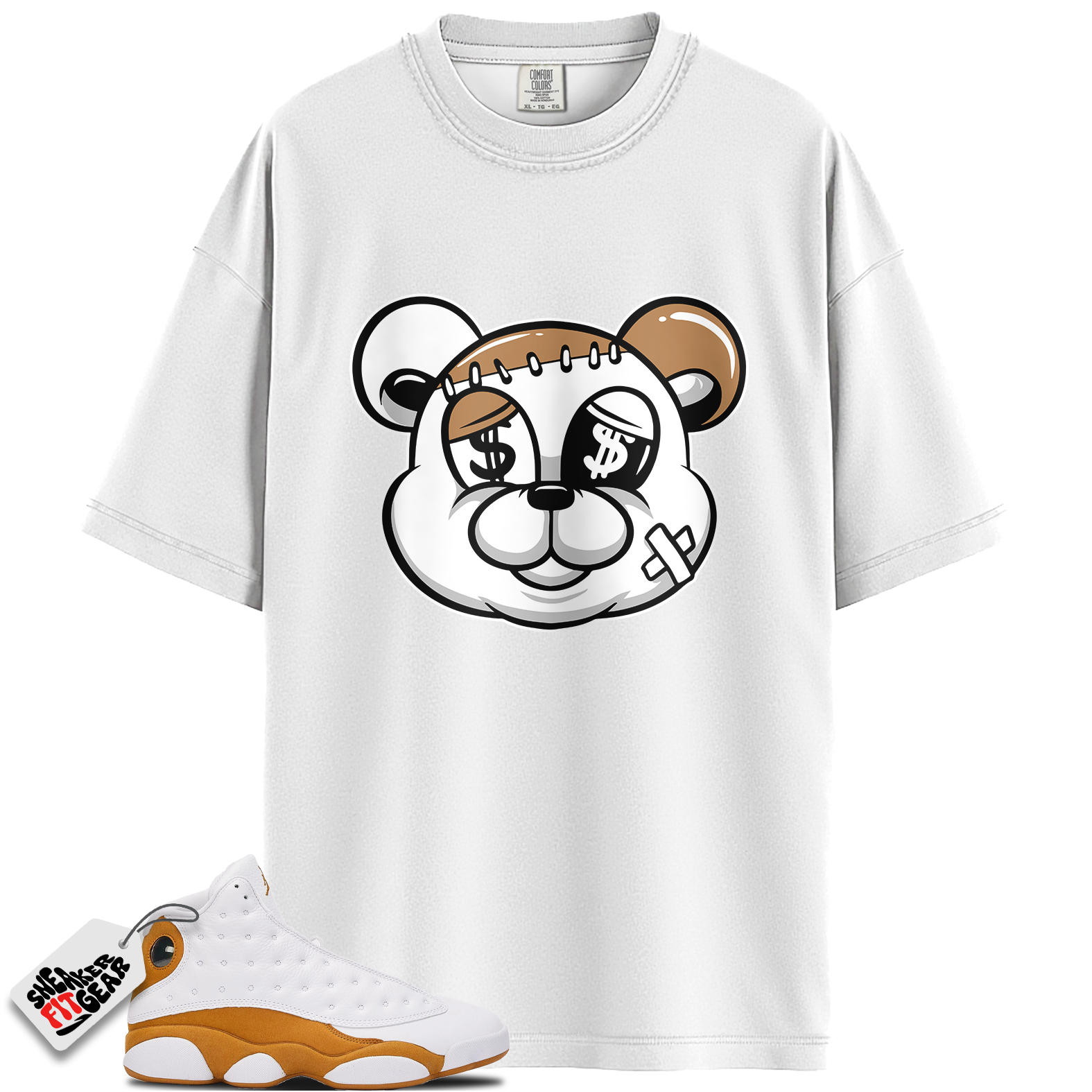 Jordan 13 Retro Wheat Match Shirts, STITCH To Match Jordan 13 Retro Wheat